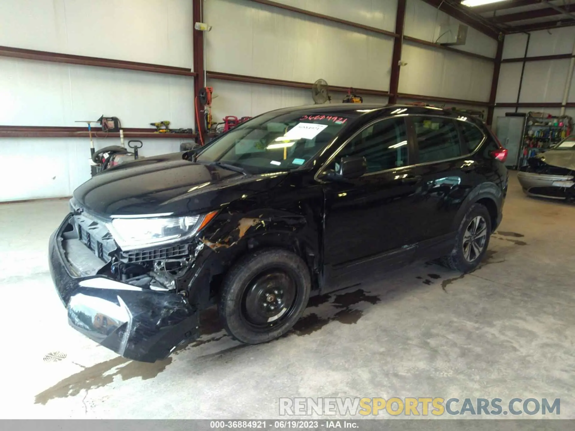 2 Photograph of a damaged car 2HKRW5H30KH417867 HONDA CR-V 2019