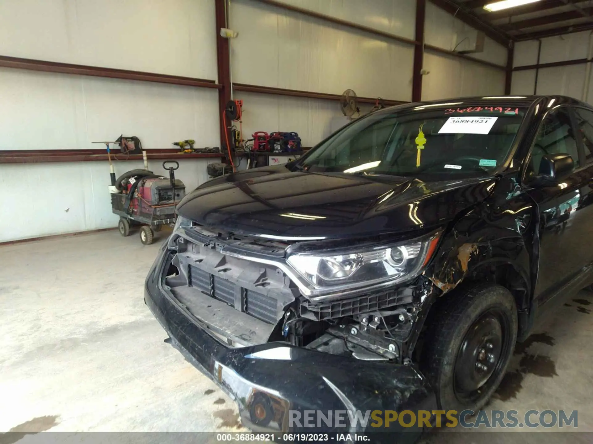 6 Photograph of a damaged car 2HKRW5H30KH417867 HONDA CR-V 2019