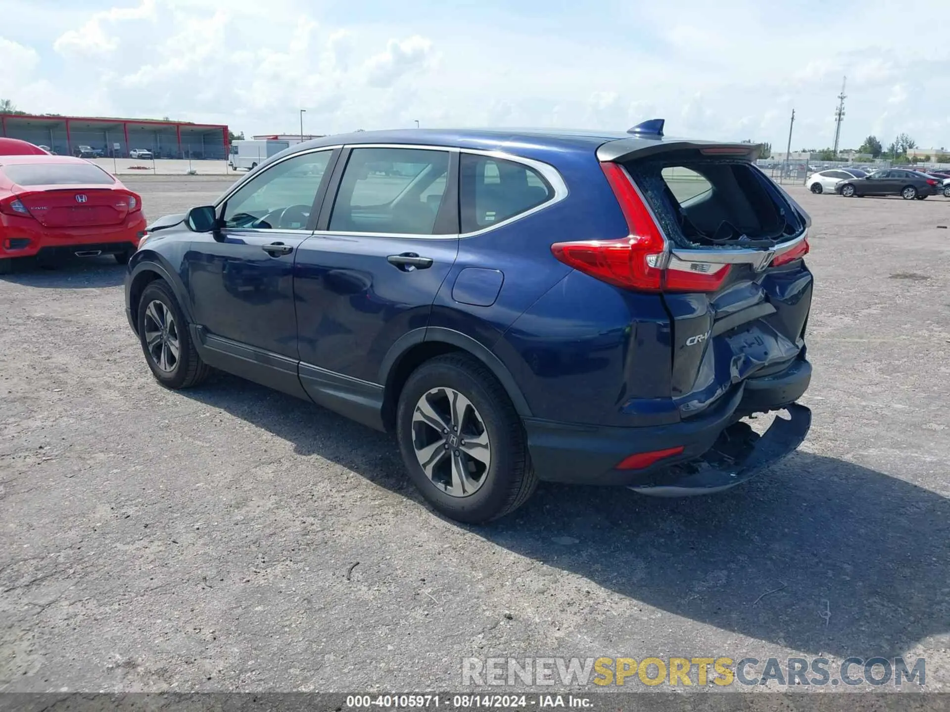 3 Фотография поврежденного автомобиля 2HKRW5H31KH412094 HONDA CR-V 2019