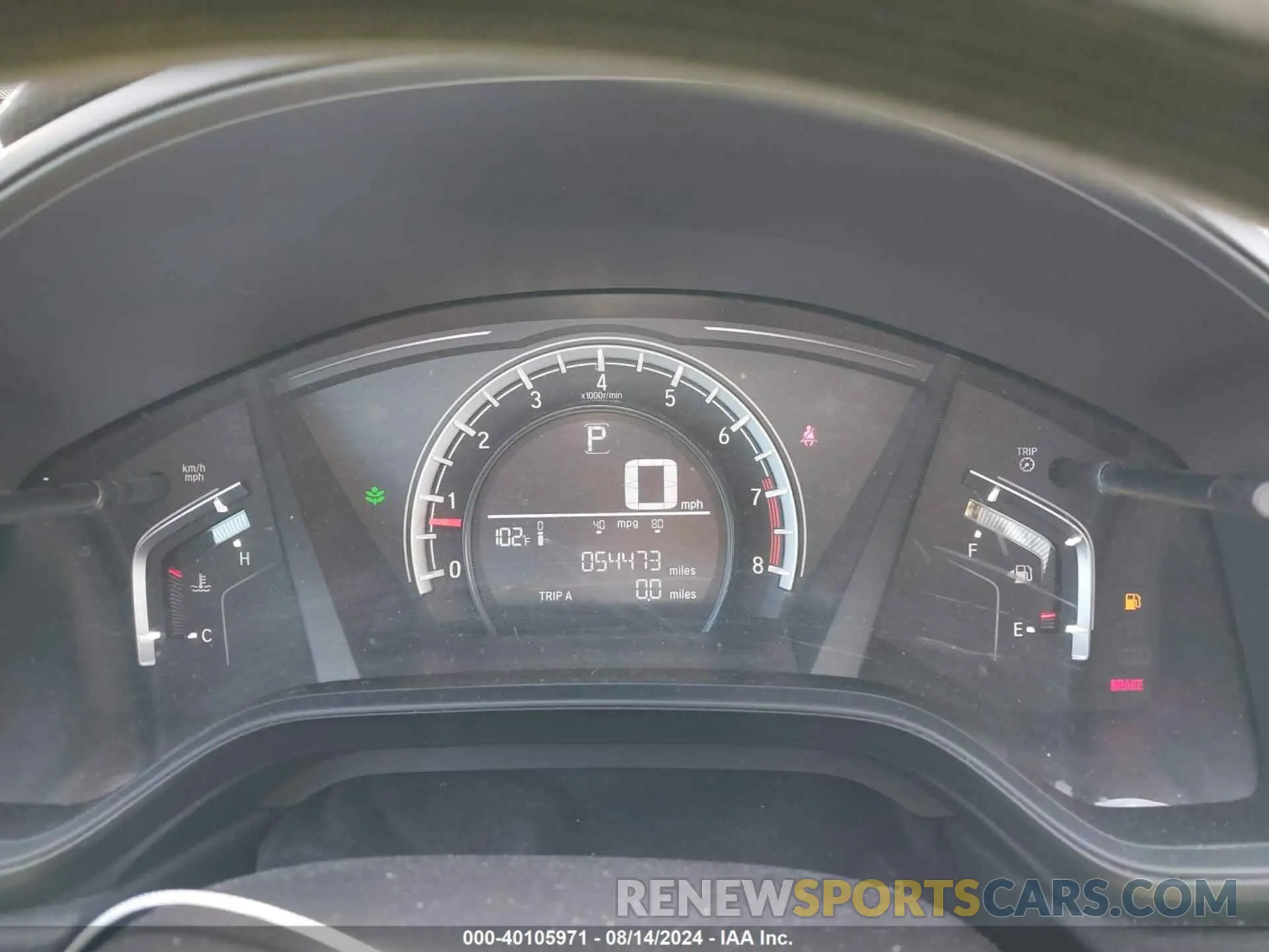7 Фотография поврежденного автомобиля 2HKRW5H31KH412094 HONDA CR-V 2019
