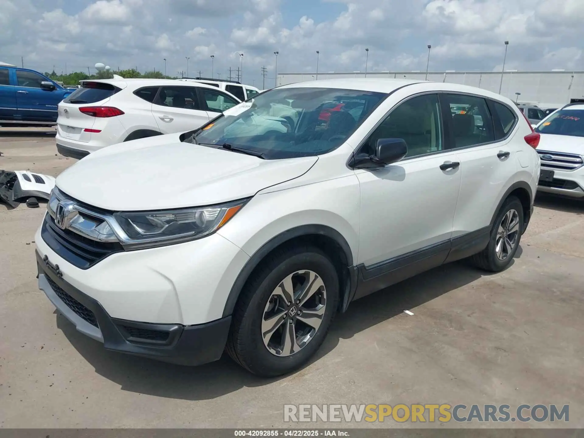 2 Фотография поврежденного автомобиля 2HKRW5H32KH414940 HONDA CR-V 2019