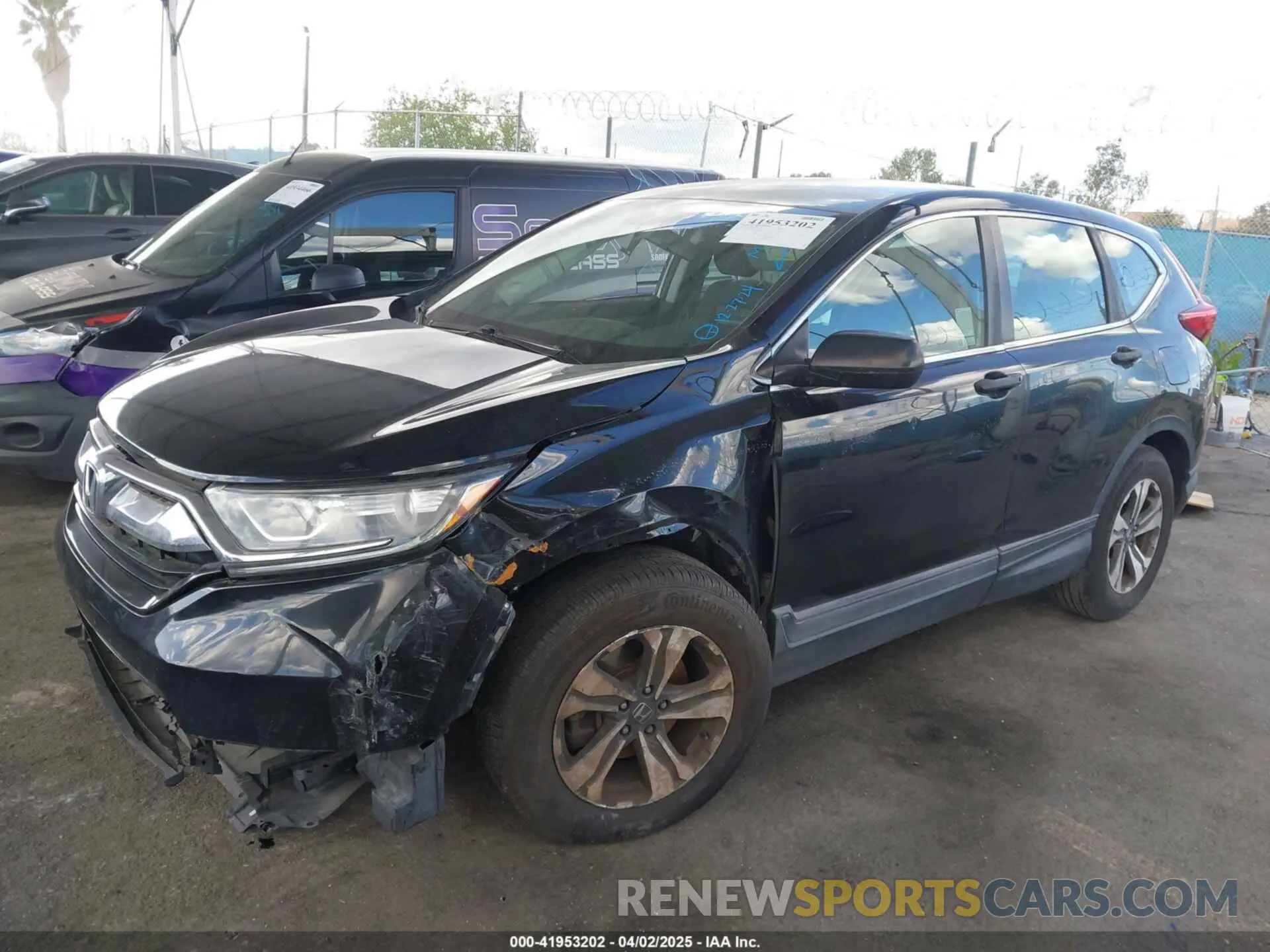 2 Фотография поврежденного автомобиля 2HKRW5H33KH406779 HONDA CR-V 2019
