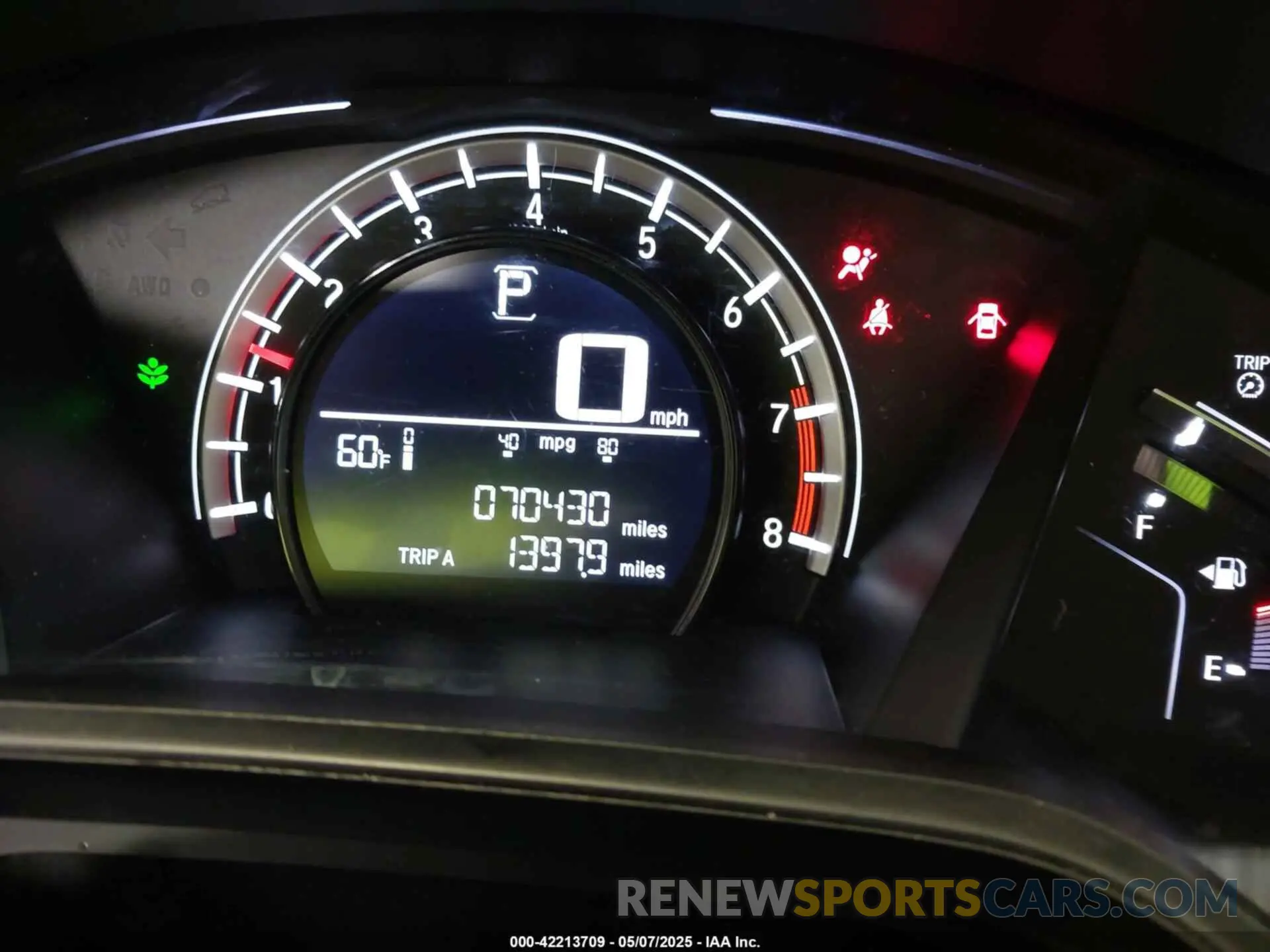 7 Фотография поврежденного автомобиля 2HKRW5H33KH412873 HONDA CR-V 2019