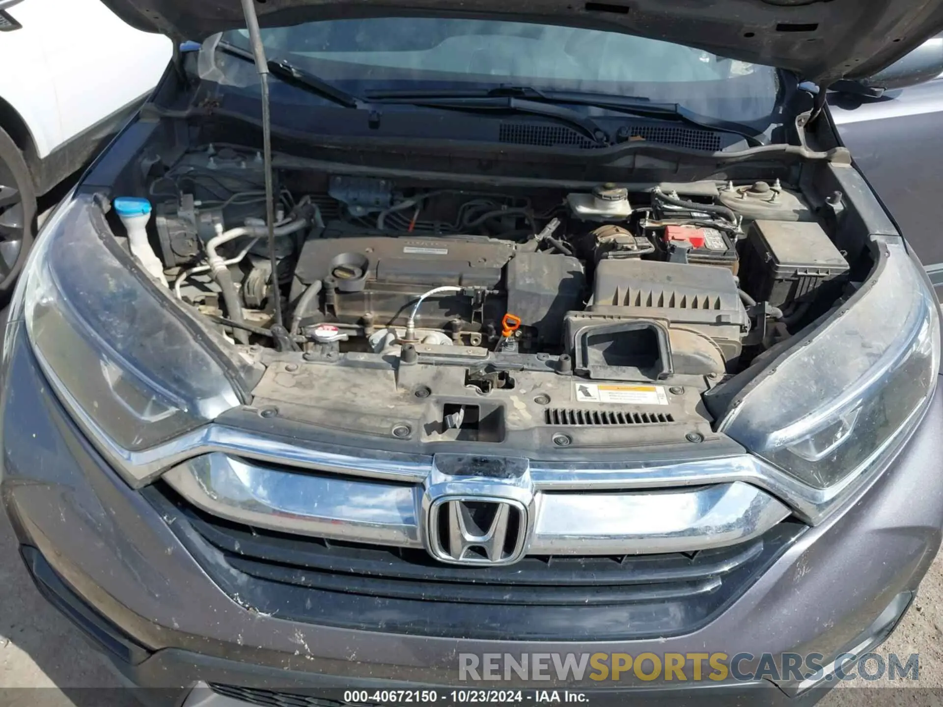 10 Photograph of a damaged car 2HKRW5H33KH420732 HONDA CR-V 2019
