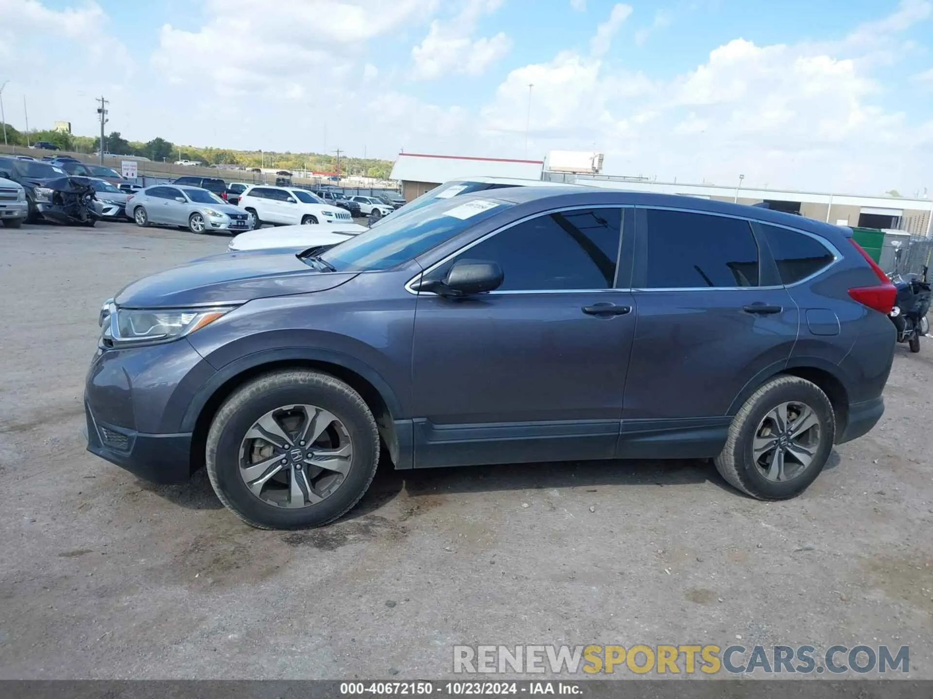 14 Photograph of a damaged car 2HKRW5H33KH420732 HONDA CR-V 2019