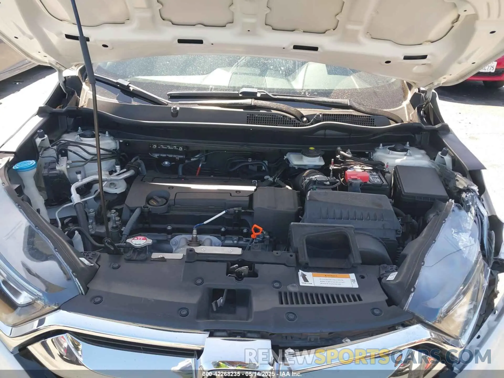 10 Фотография поврежденного автомобиля 2HKRW5H34KH405284 HONDA CR-V 2019