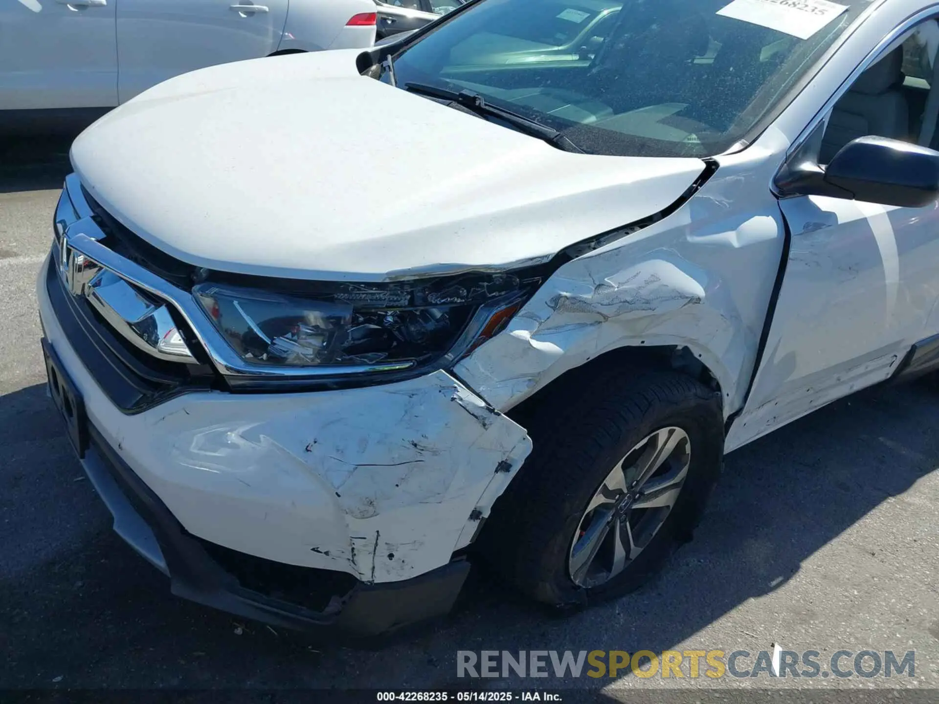 6 Фотография поврежденного автомобиля 2HKRW5H34KH405284 HONDA CR-V 2019