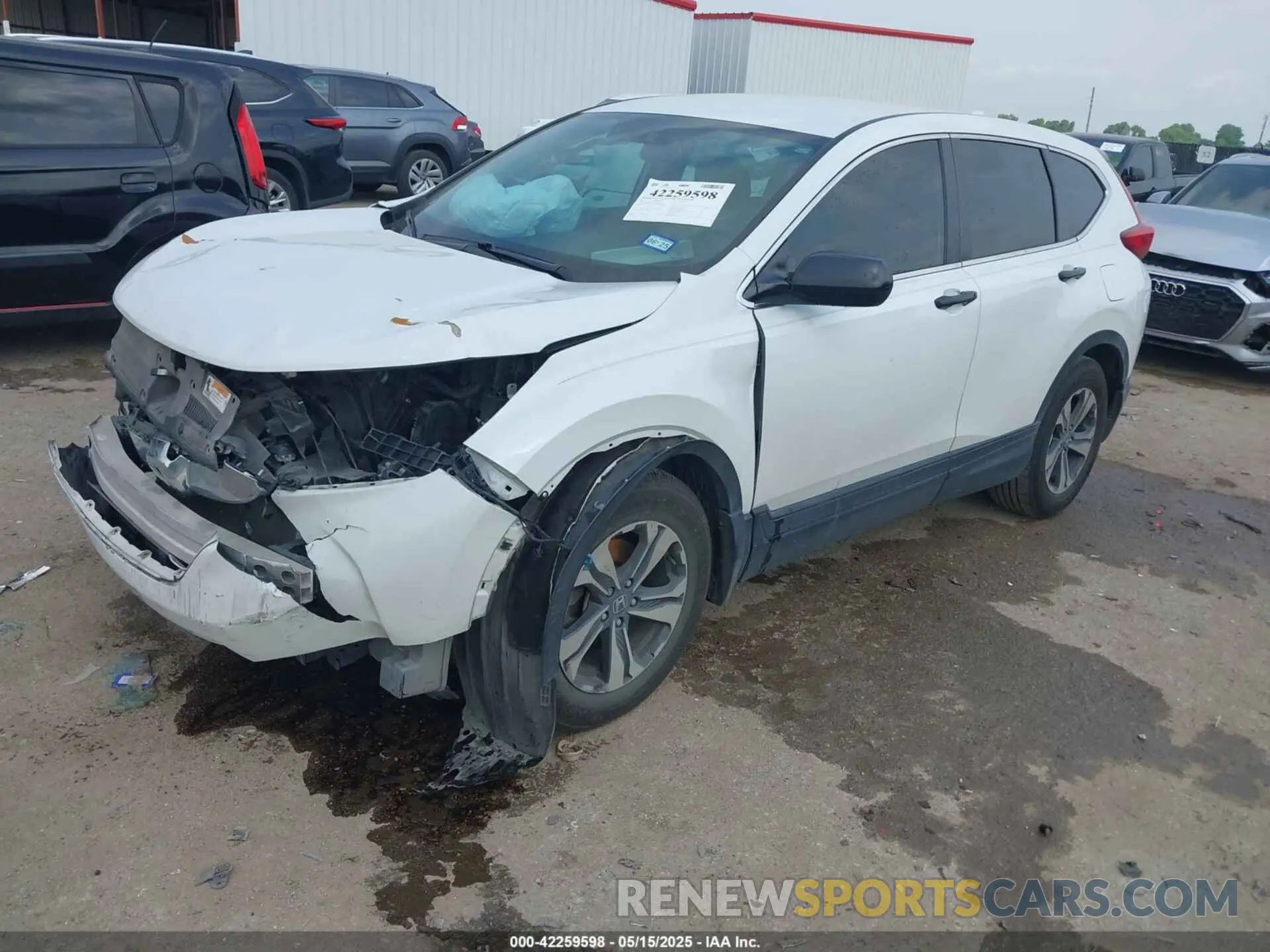 2 Фотография поврежденного автомобиля 2HKRW5H36KH412429 HONDA CR-V 2019
