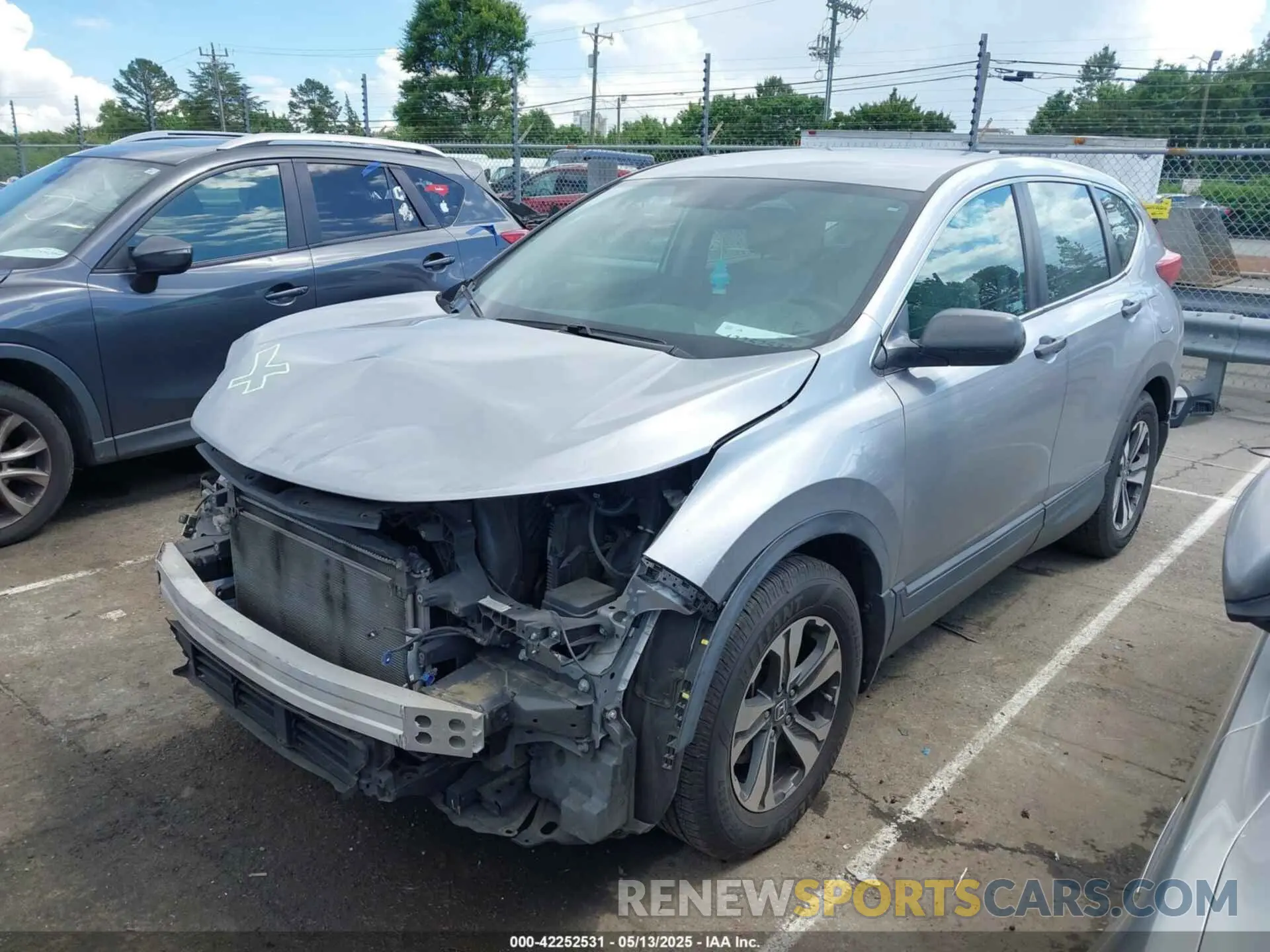 2 Photograph of a damaged car 2HKRW5H36KH416089 HONDA CR-V 2019