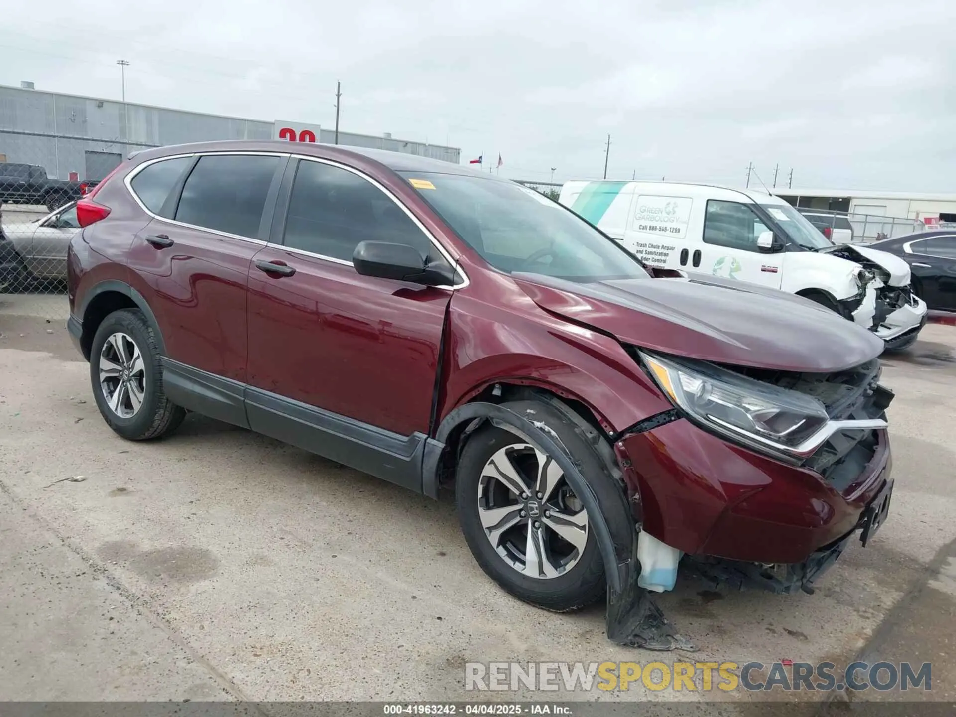 1 Фотография поврежденного автомобиля 2HKRW5H38KH409192 HONDA CR-V 2019