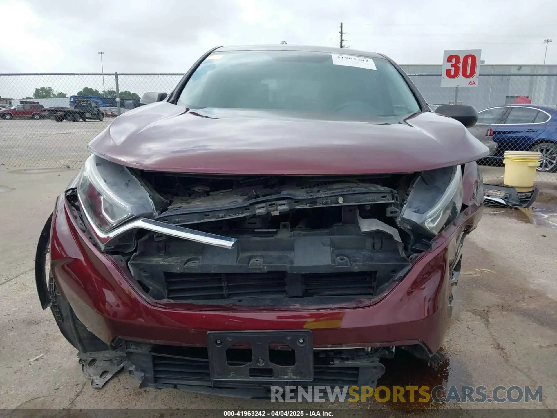 13 Фотография поврежденного автомобиля 2HKRW5H38KH409192 HONDA CR-V 2019