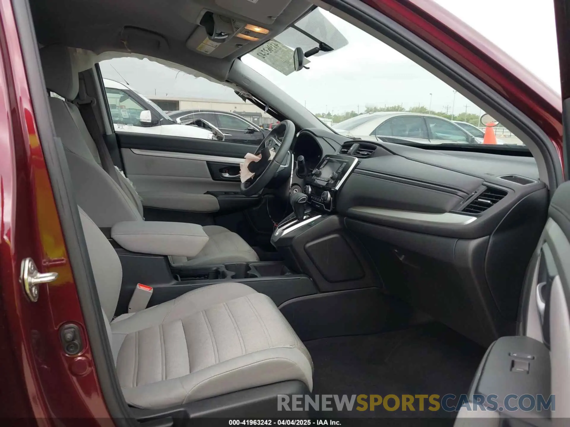 5 Фотография поврежденного автомобиля 2HKRW5H38KH409192 HONDA CR-V 2019