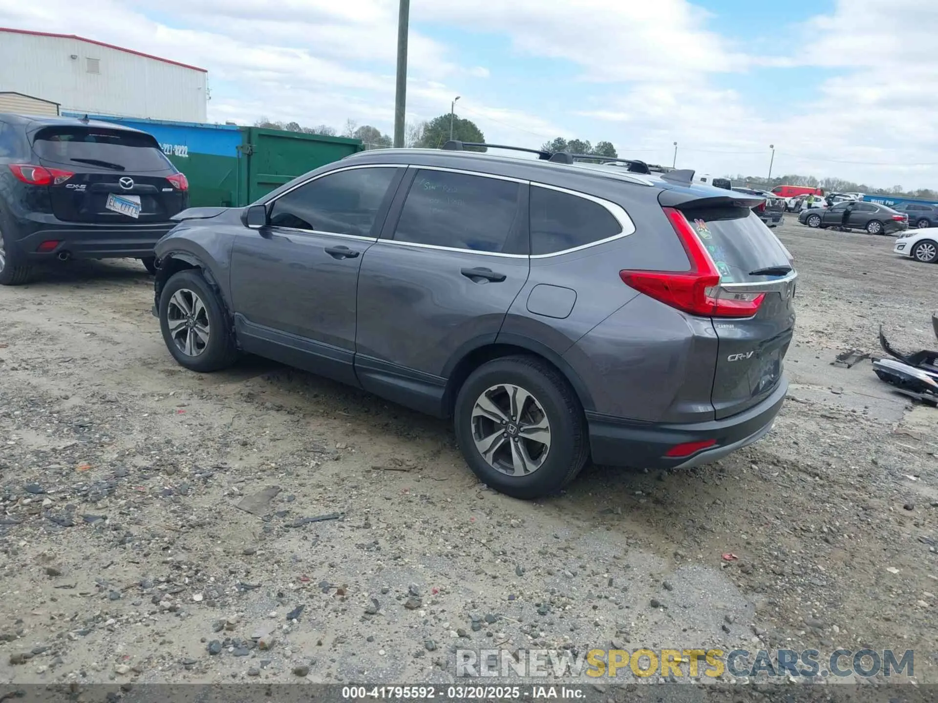 3 Фотография поврежденного автомобиля 2HKRW6H30KH208392 HONDA CR-V 2019