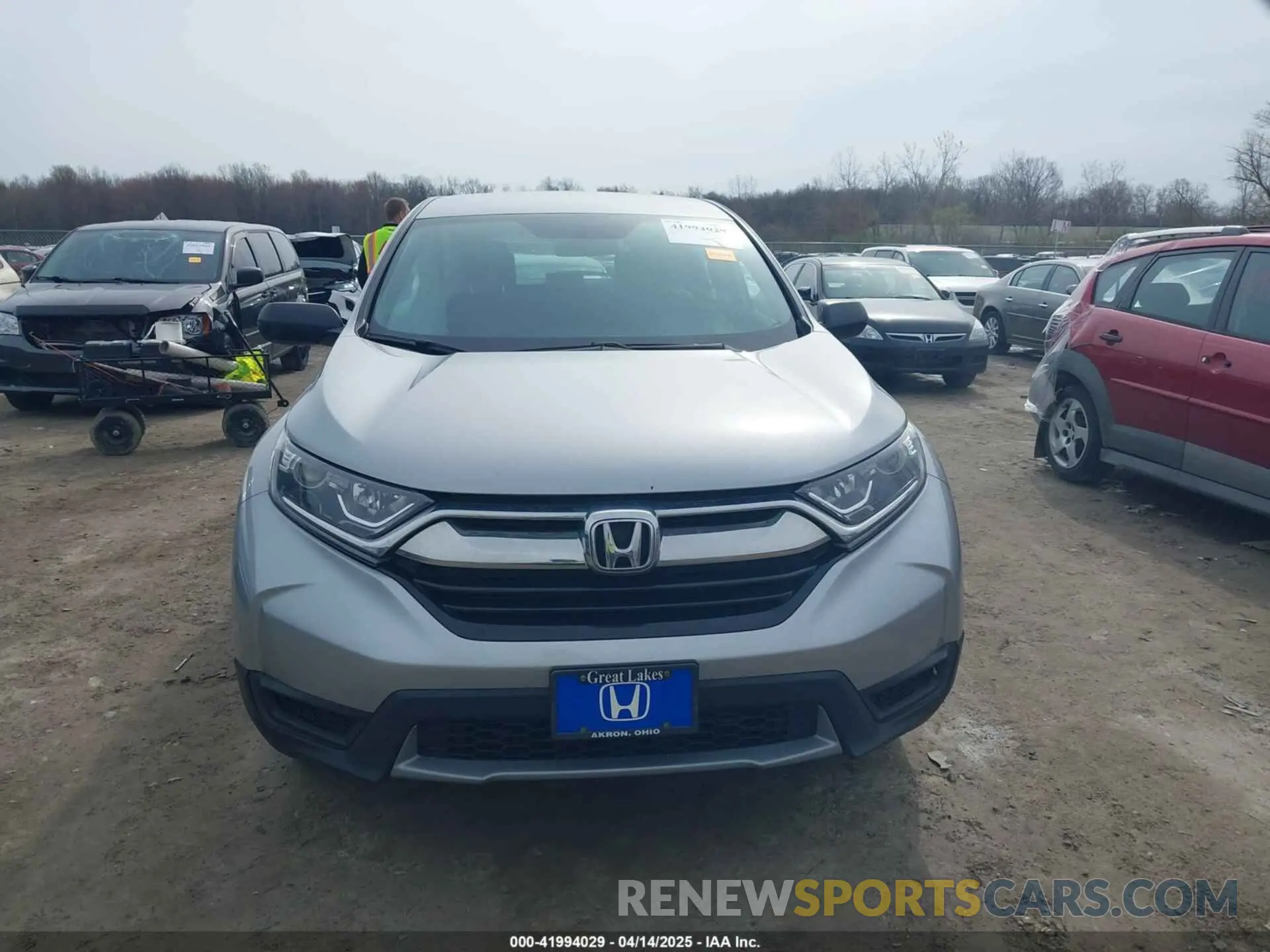 13 Фотография поврежденного автомобиля 2HKRW6H30KH219554 HONDA CR-V 2019