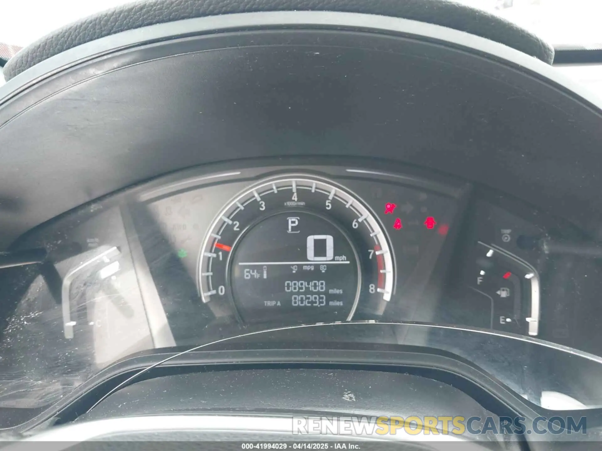 7 Фотография поврежденного автомобиля 2HKRW6H30KH219554 HONDA CR-V 2019