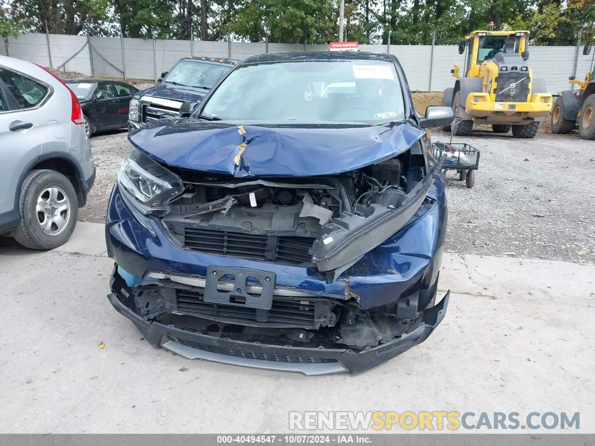 12 Photograph of a damaged car 2HKRW6H34KH204409 HONDA CR-V 2019