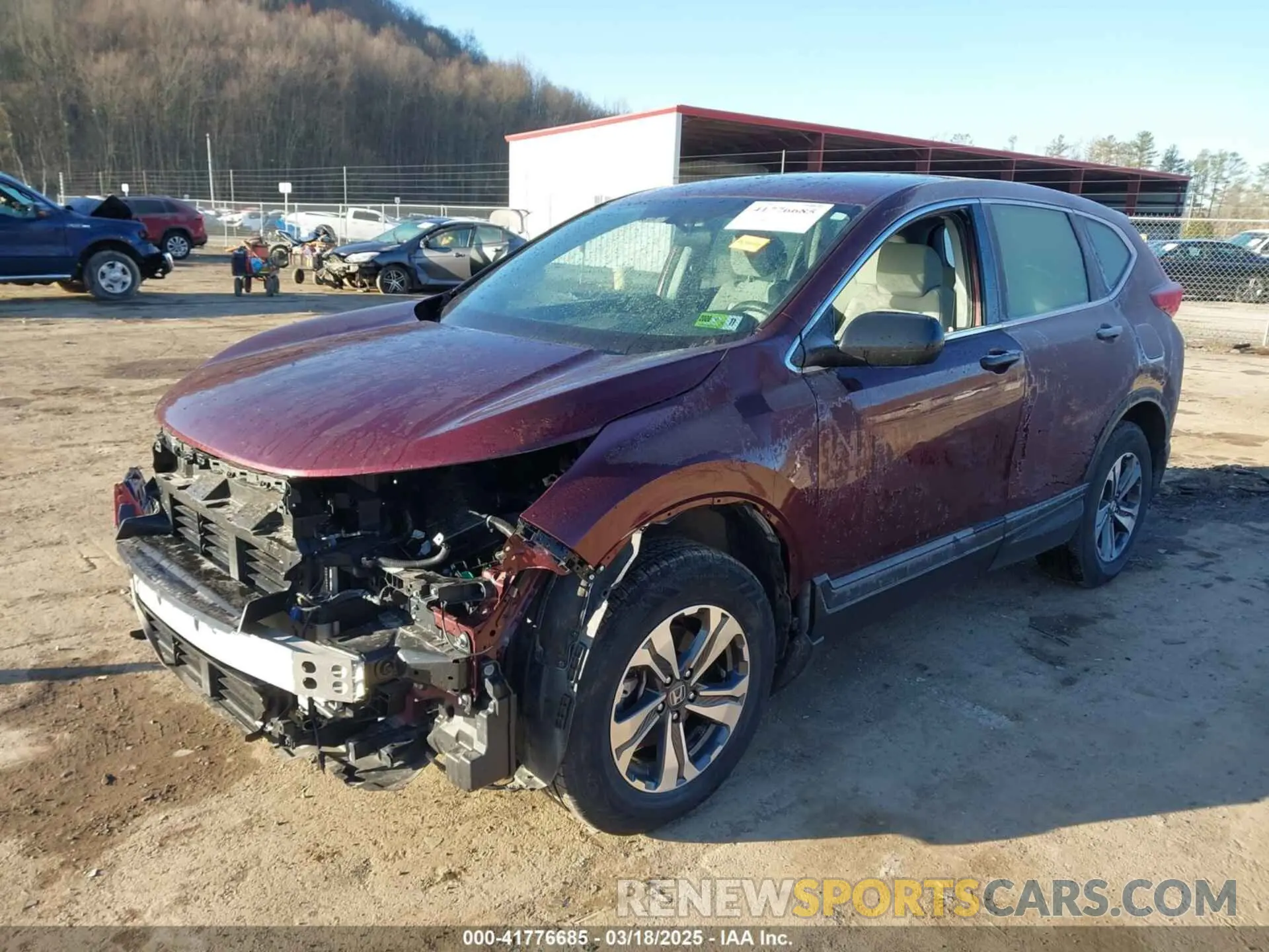 2 Photograph of a damaged car 2HKRW6H34KH210131 HONDA CR-V 2019