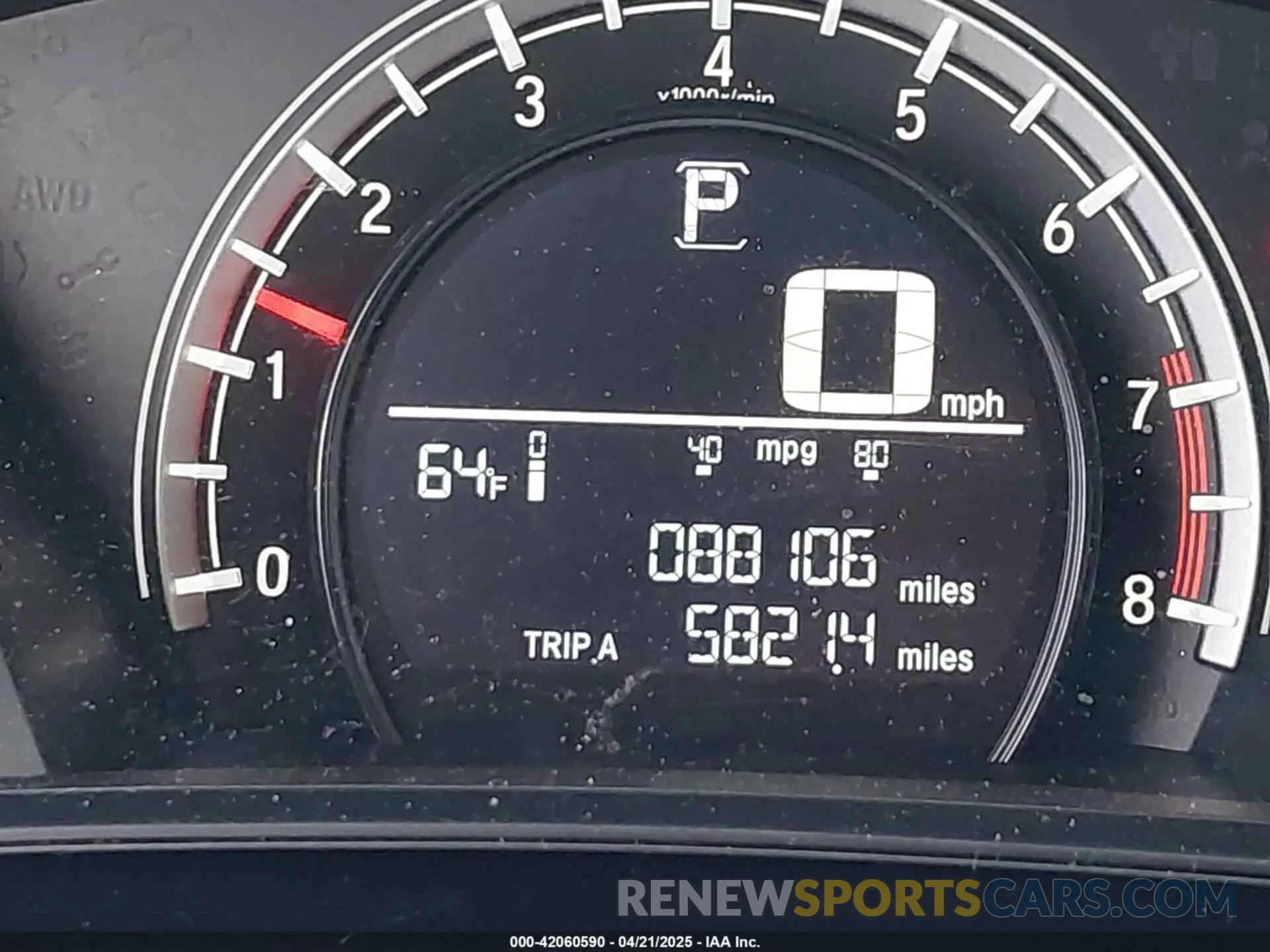 15 Фотография поврежденного автомобиля 2HKRW6H34KH221016 HONDA CR-V 2019