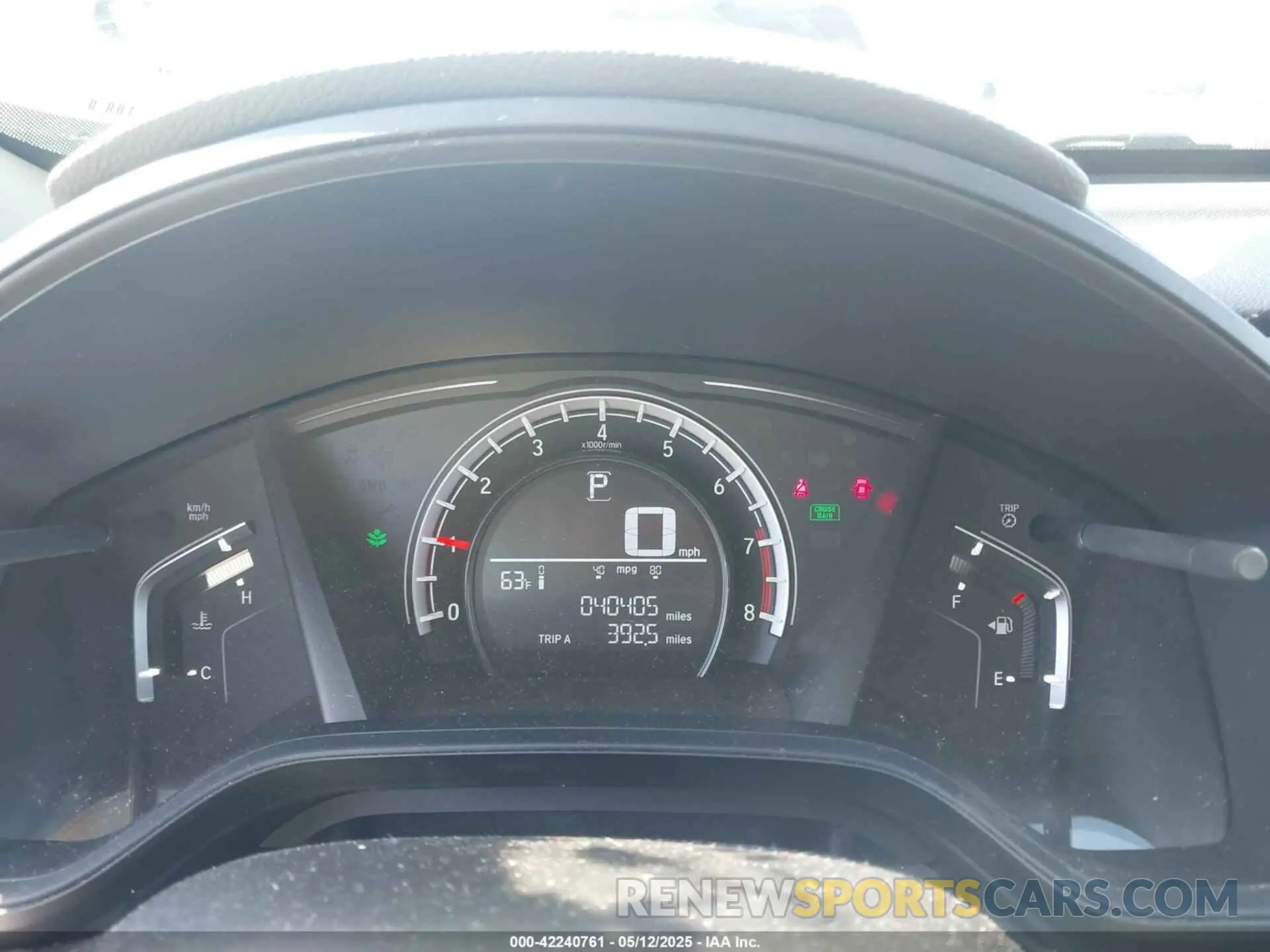 7 Фотография поврежденного автомобиля 2HKRW6H35KH222773 HONDA CR-V 2019