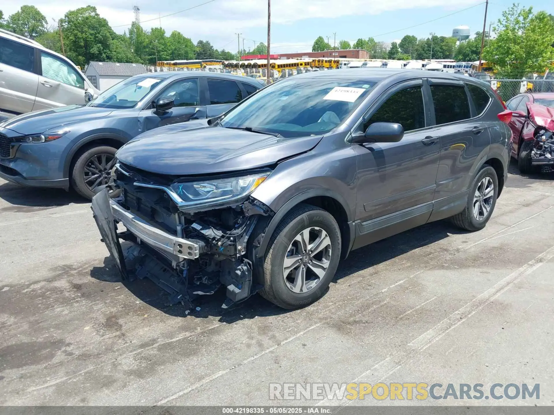 2 Photograph of a damaged car 2HKRW6H35KH227956 HONDA CR-V 2019