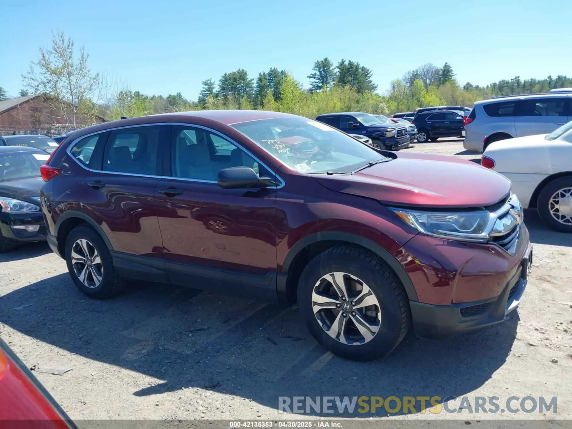 13 Фотография поврежденного автомобиля 2HKRW6H36KH215234 HONDA CR-V 2019