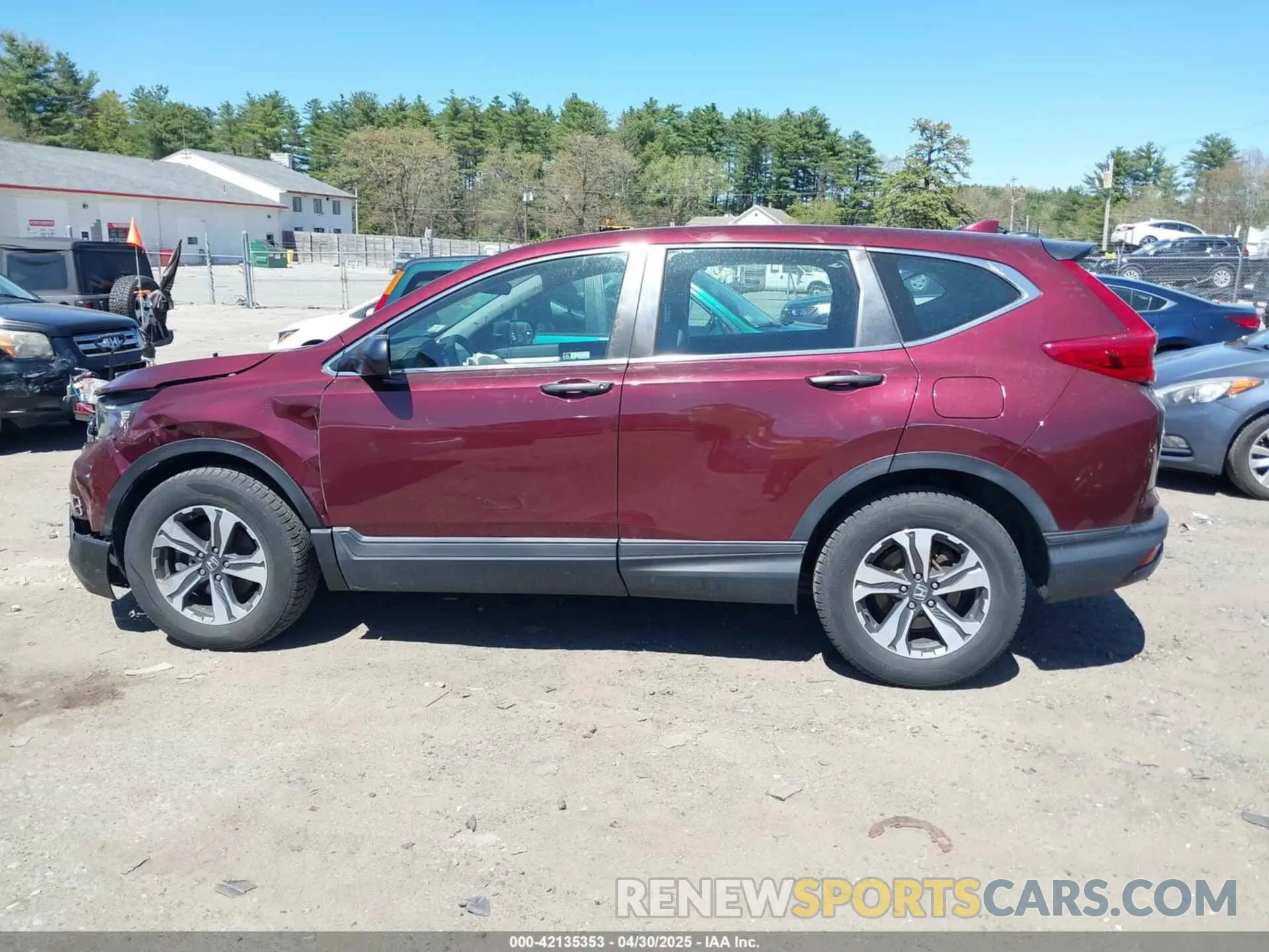 14 Фотография поврежденного автомобиля 2HKRW6H36KH215234 HONDA CR-V 2019