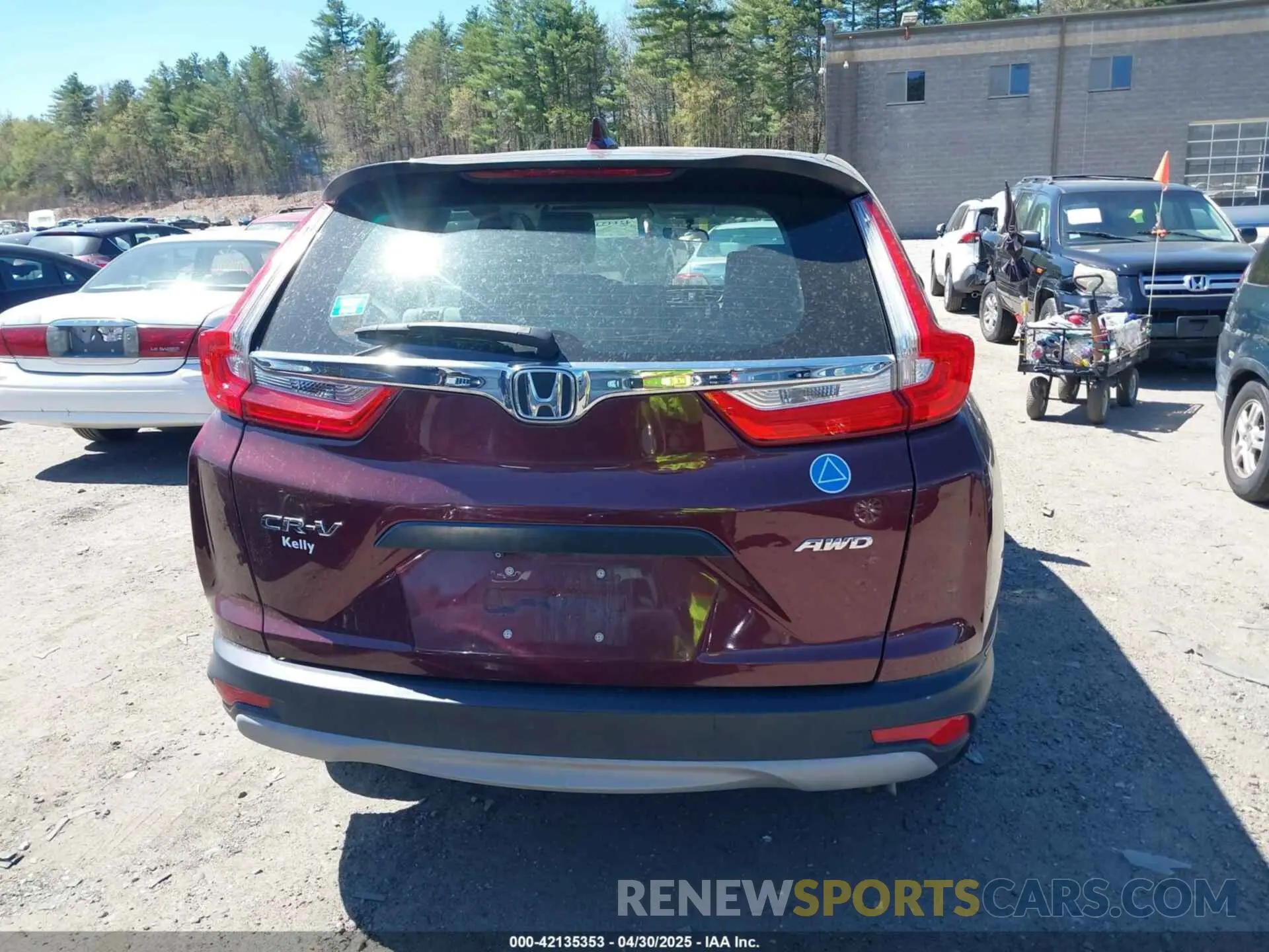 16 Фотография поврежденного автомобиля 2HKRW6H36KH215234 HONDA CR-V 2019
