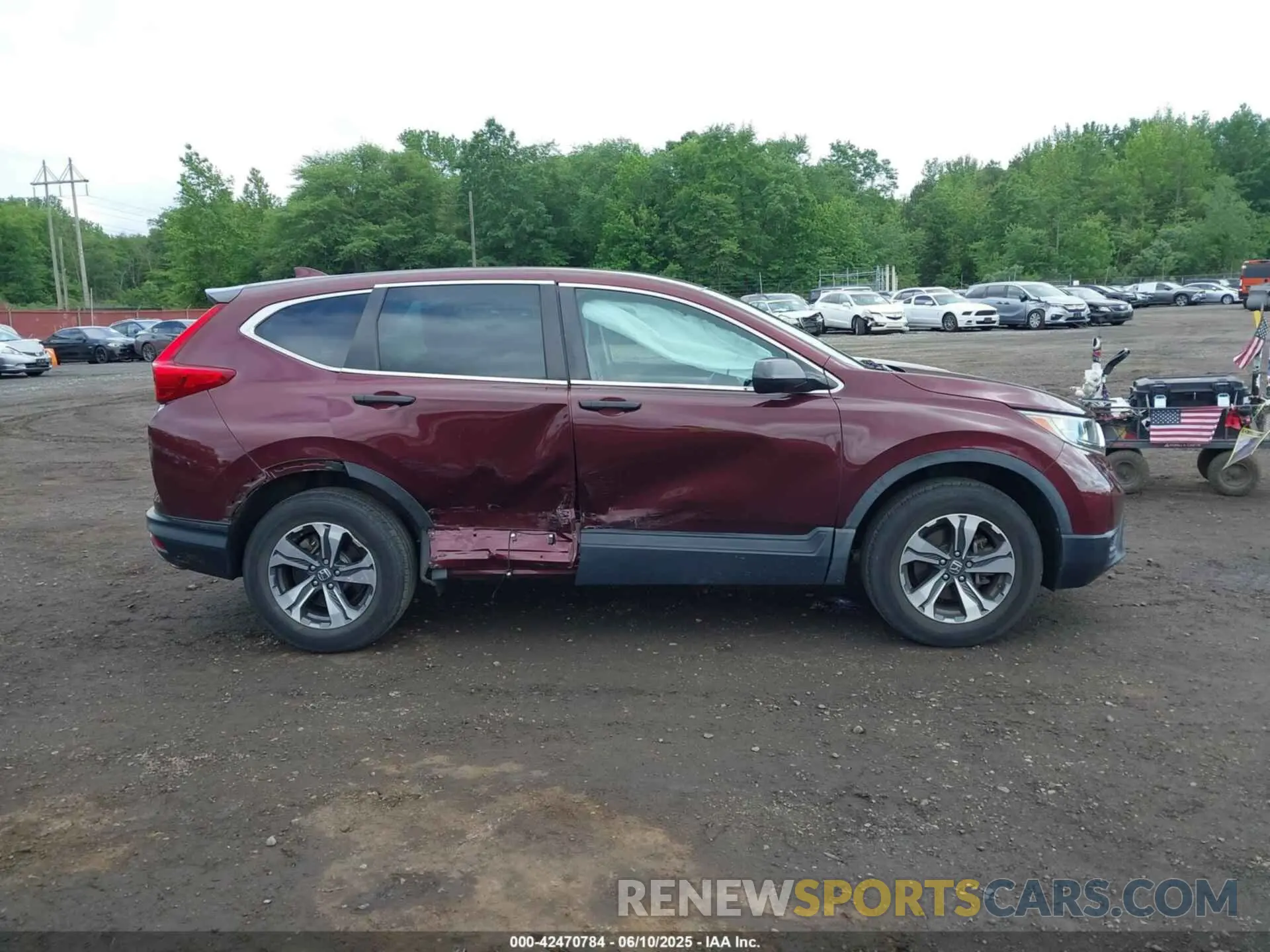 13 Фотография поврежденного автомобиля 2HKRW6H36KH218599 HONDA CR-V 2019