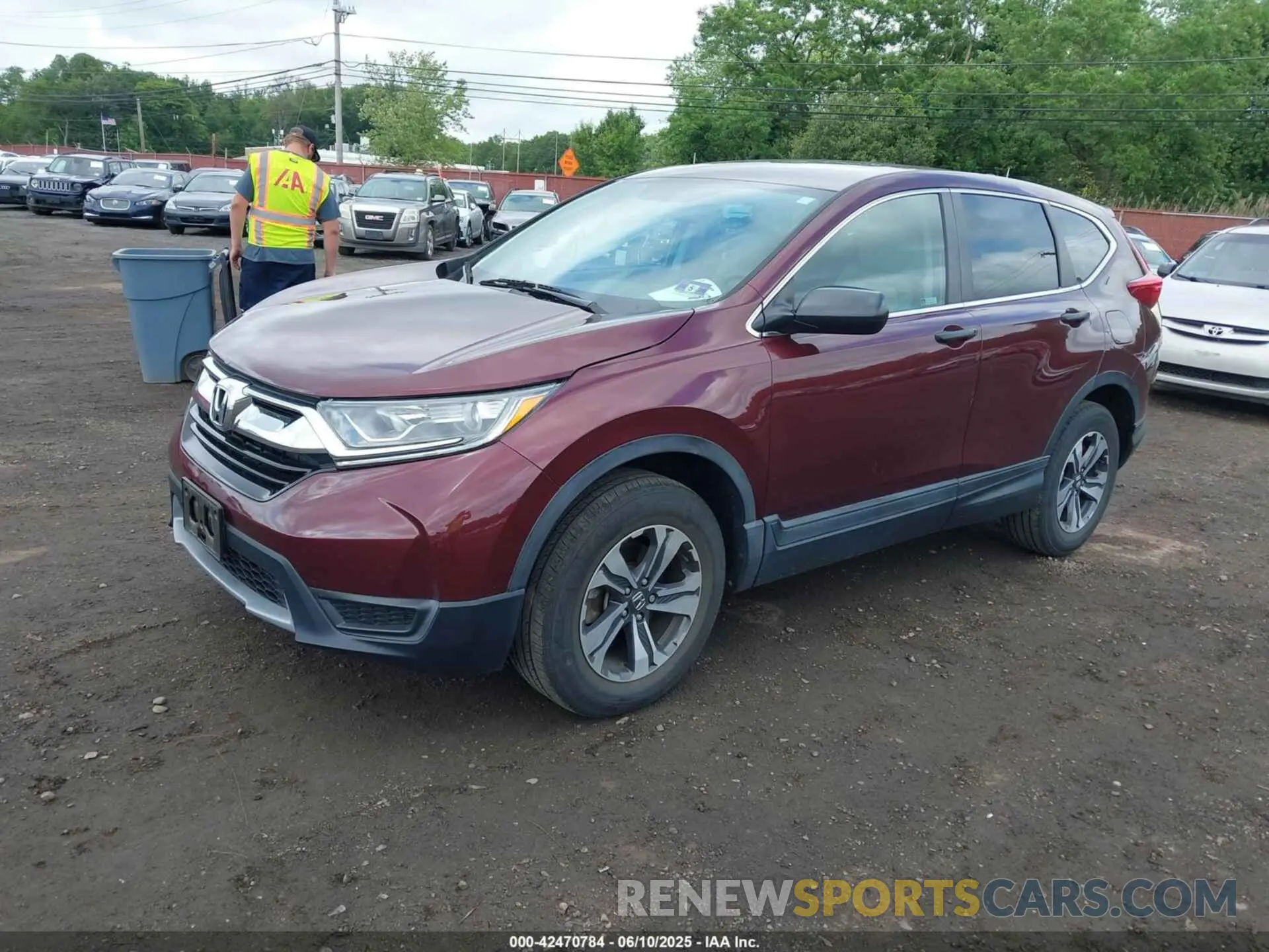 2 Фотография поврежденного автомобиля 2HKRW6H36KH218599 HONDA CR-V 2019