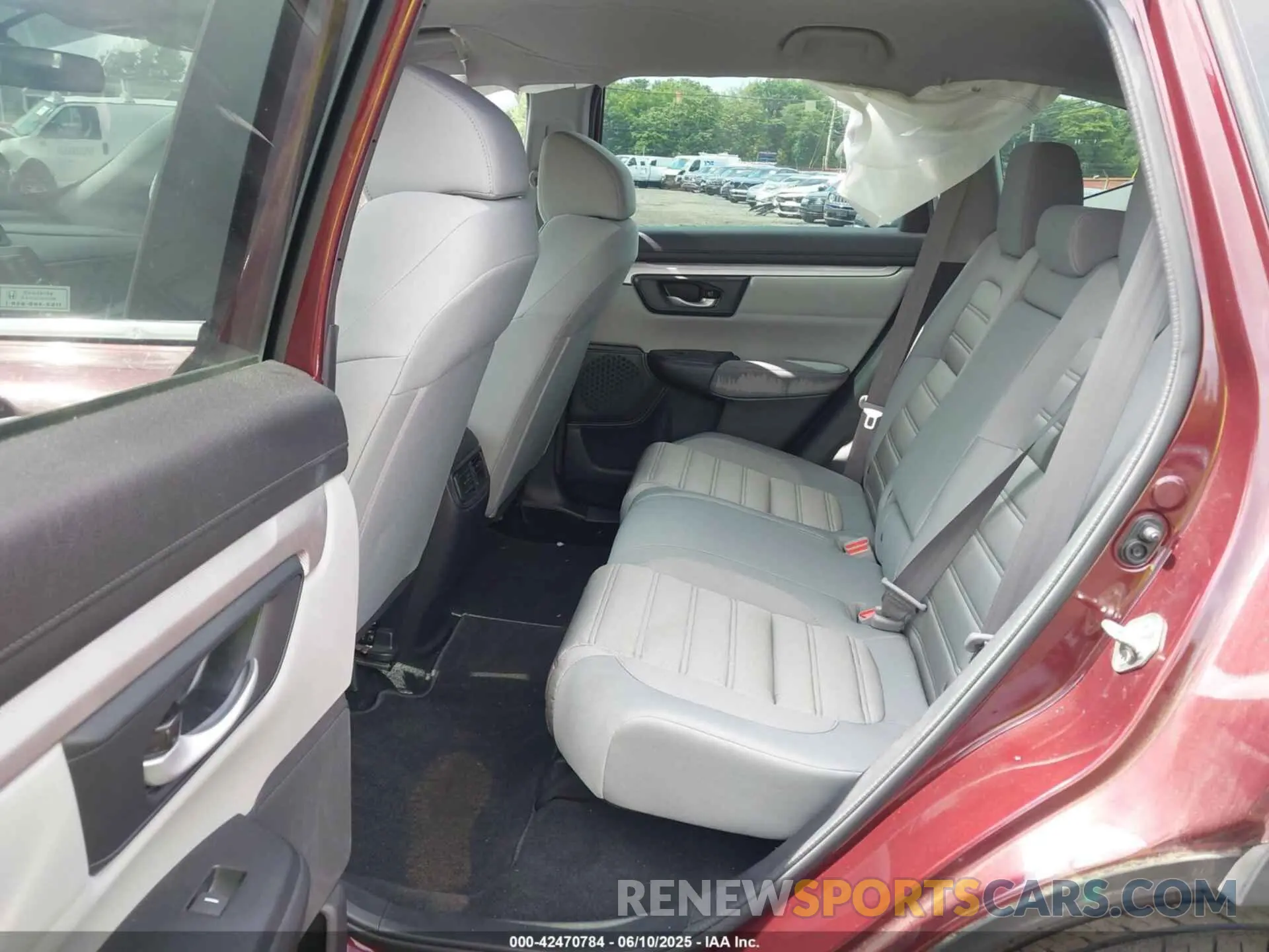 8 Фотография поврежденного автомобиля 2HKRW6H36KH218599 HONDA CR-V 2019