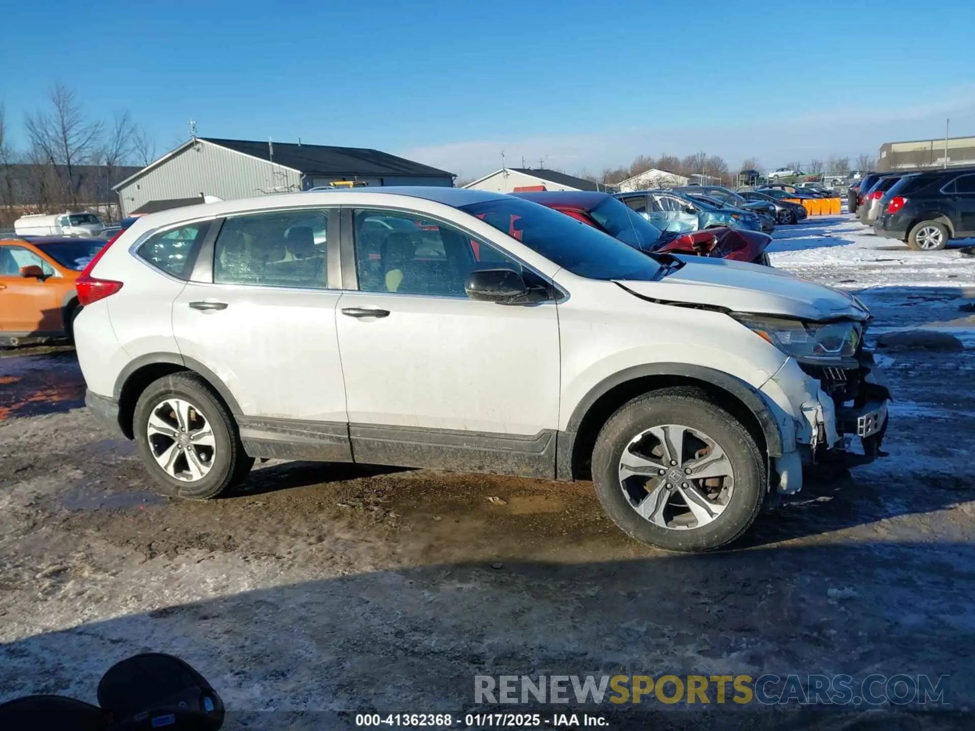 14 Photograph of a damaged car 2HKRW6H37KH232205 HONDA CR-V 2019