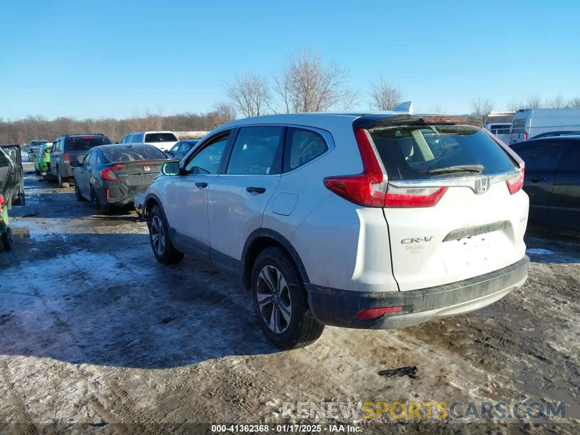 3 Photograph of a damaged car 2HKRW6H37KH232205 HONDA CR-V 2019