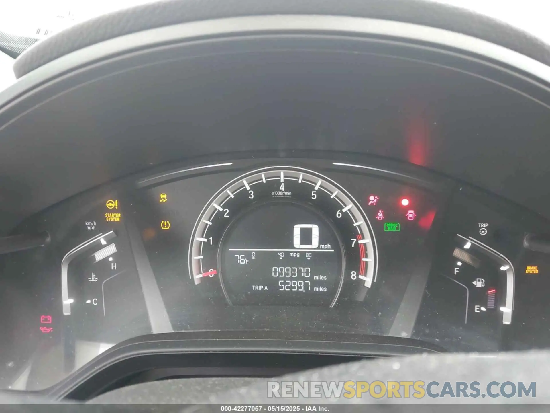 7 Photograph of a damaged car 2HKRW6H38KH209029 HONDA CR-V 2019