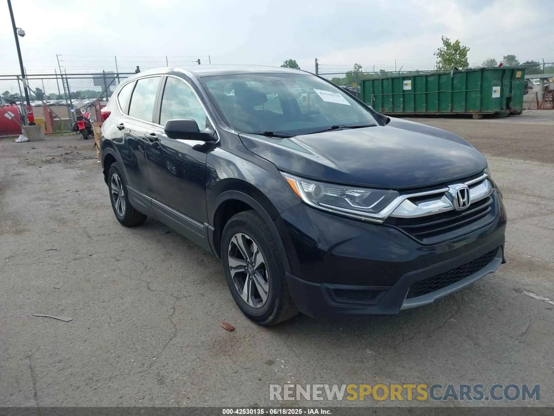 1 Фотография поврежденного автомобиля 2HKRW6H39KH228320 HONDA CR-V 2019