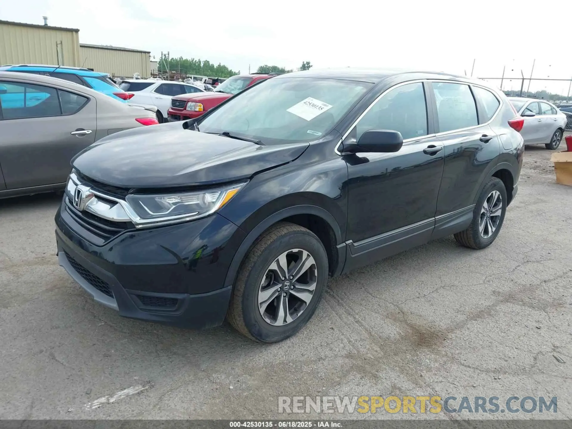 2 Фотография поврежденного автомобиля 2HKRW6H39KH228320 HONDA CR-V 2019