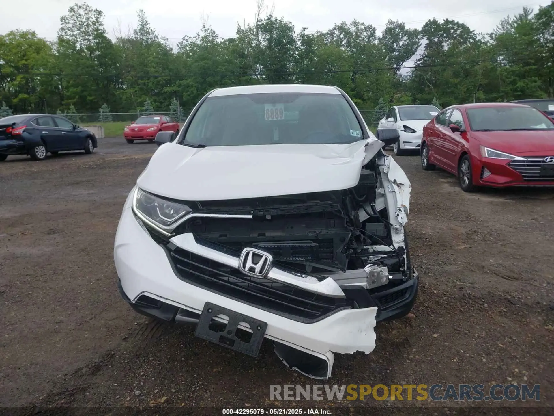 6 Photograph of a damaged car 2HKRW6H39KH229256 HONDA CR-V 2019