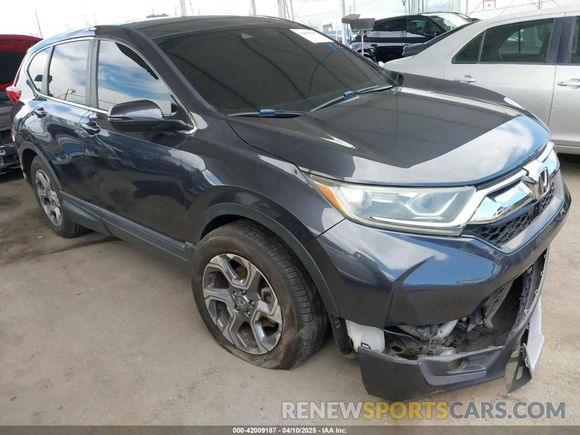 1 Photograph of a damaged car 5J6RW1H53KA031097 HONDA CR-V 2019