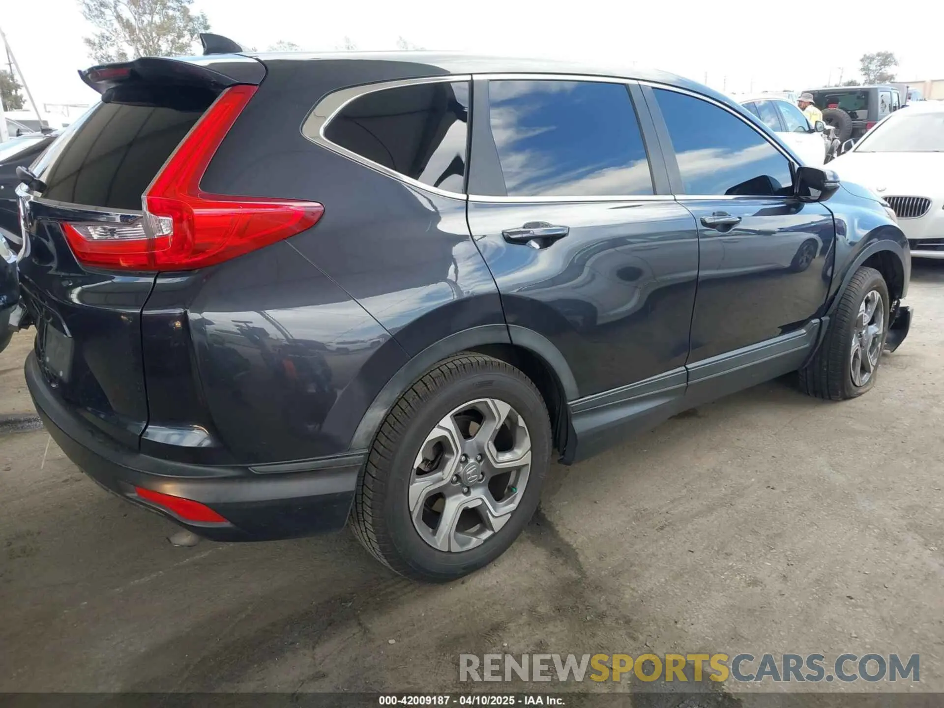 4 Photograph of a damaged car 5J6RW1H53KA031097 HONDA CR-V 2019