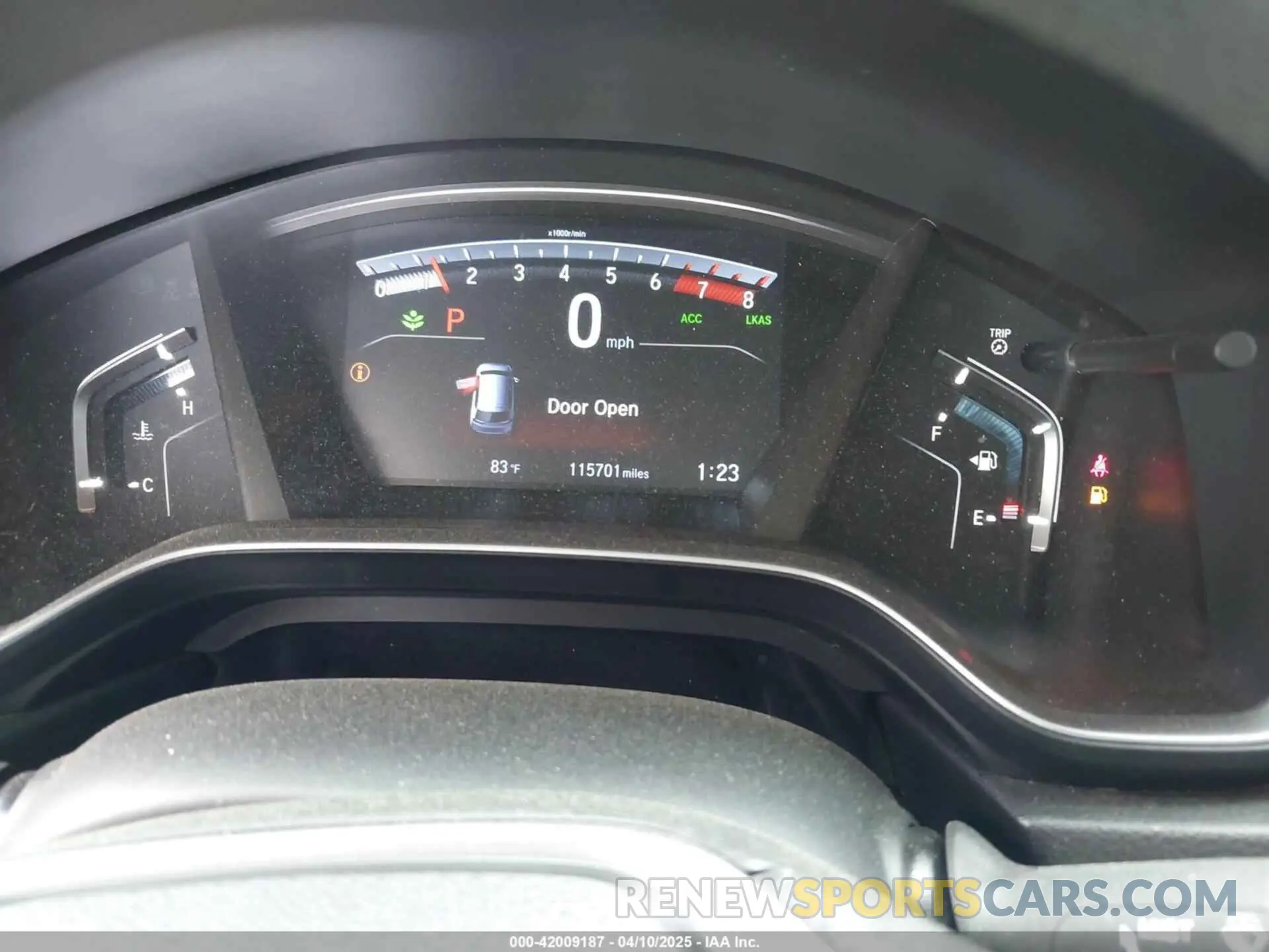 7 Photograph of a damaged car 5J6RW1H53KA031097 HONDA CR-V 2019