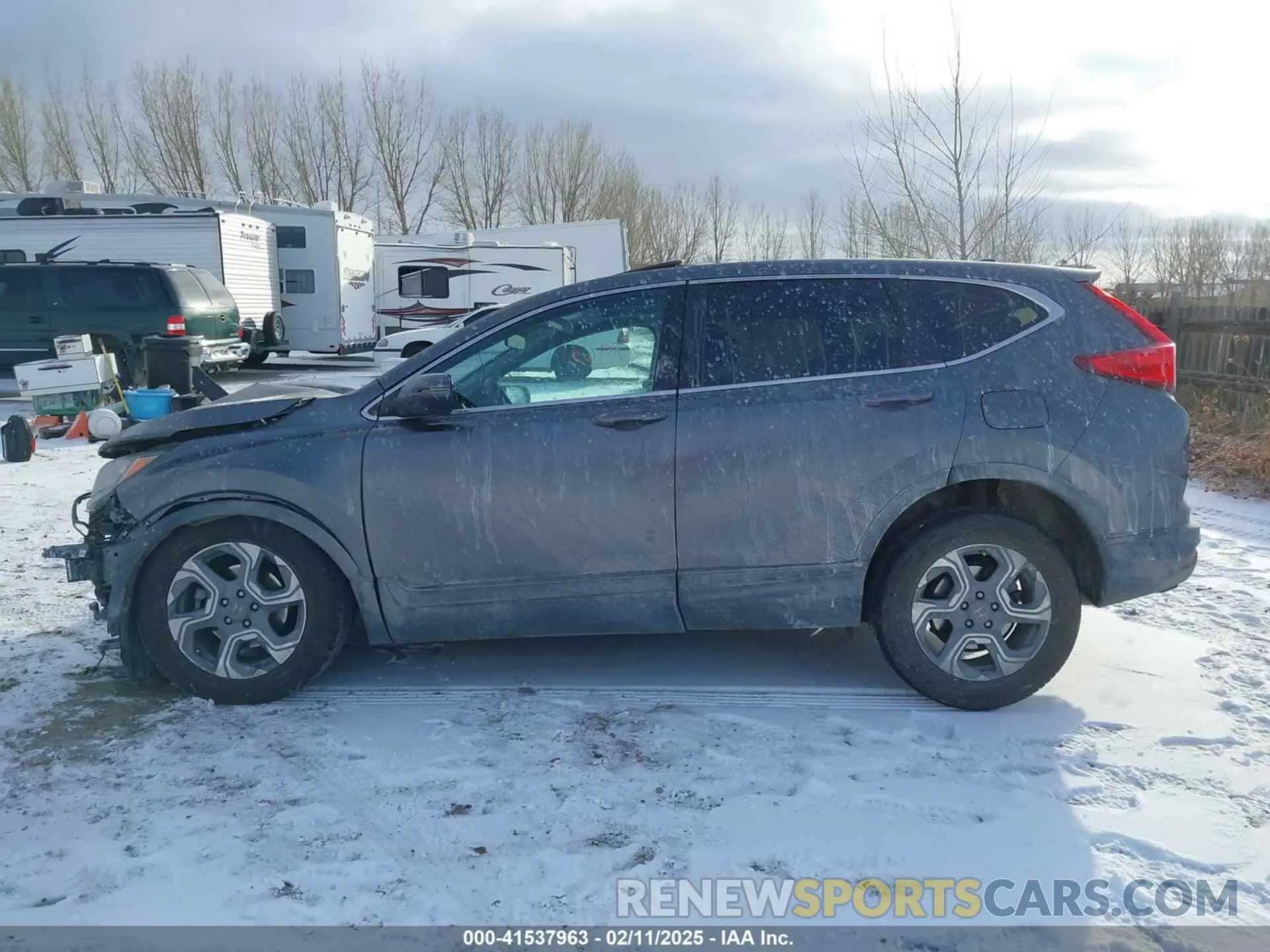14 Photograph of a damaged car 5J6RW1H53KA043072 HONDA CR-V 2019