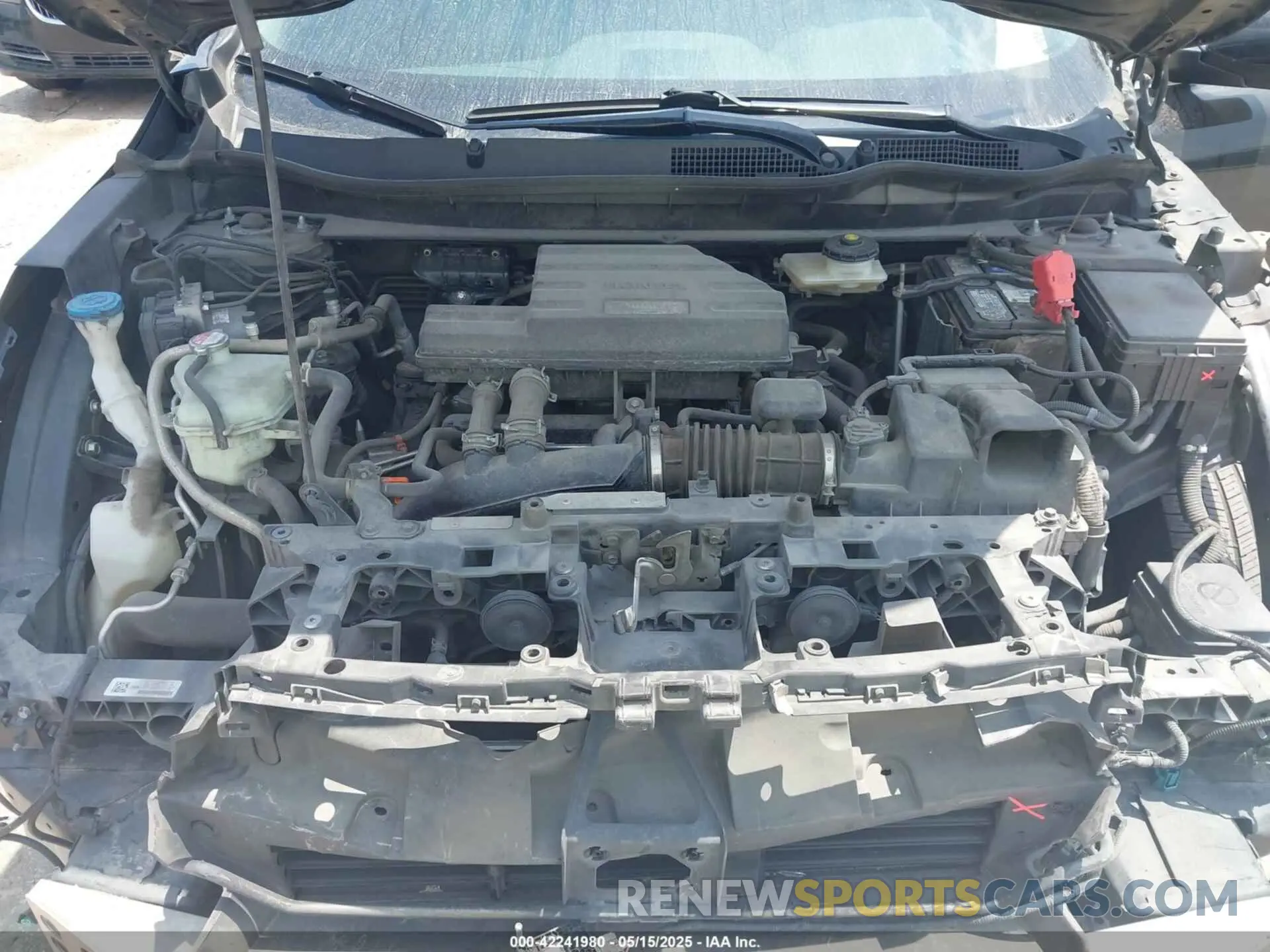 10 Photograph of a damaged car 5J6RW1H55KA003835 HONDA CR-V 2019