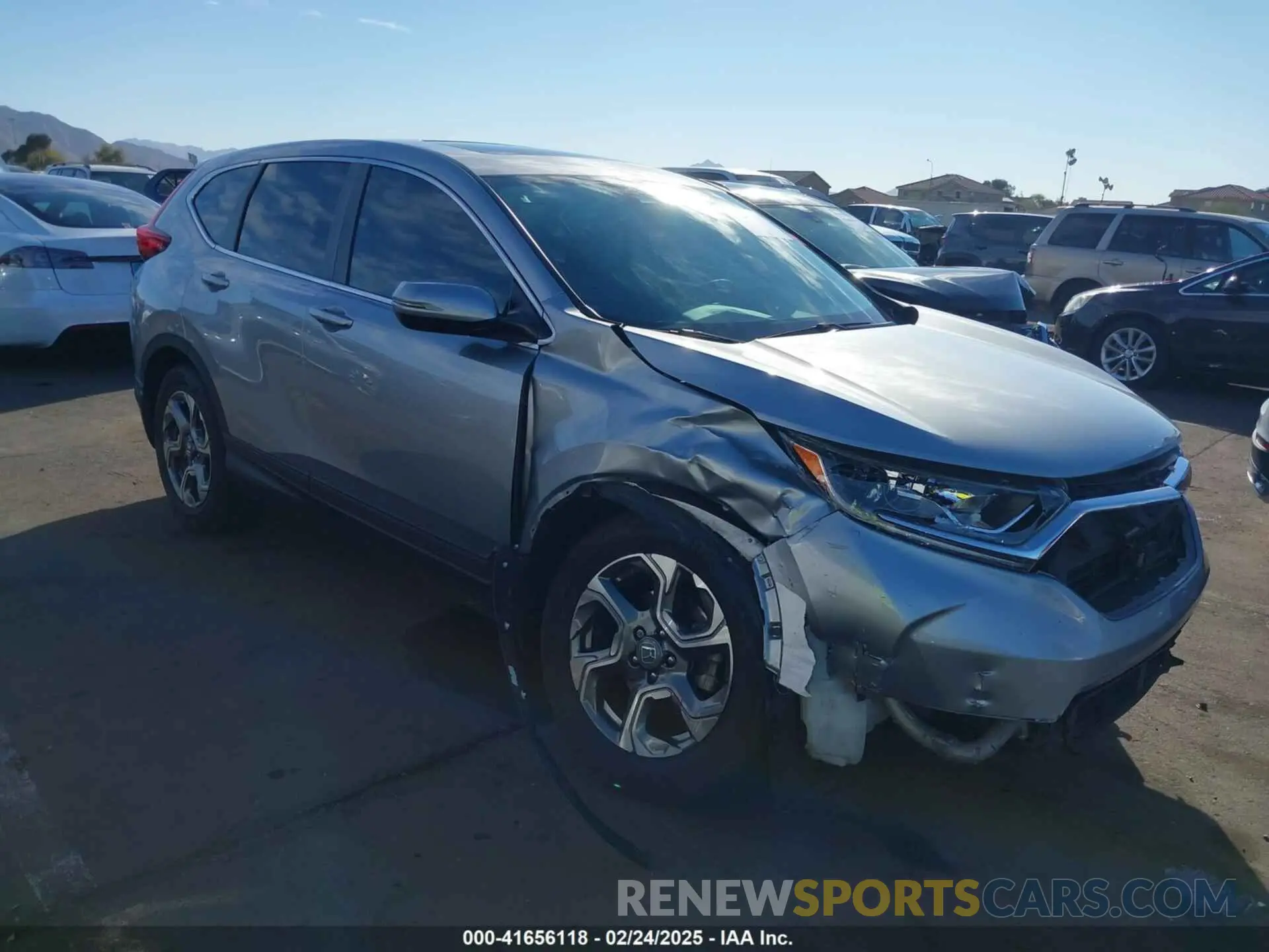 1 Фотография поврежденного автомобиля 5J6RW1H57KA006669 HONDA CR-V 2019