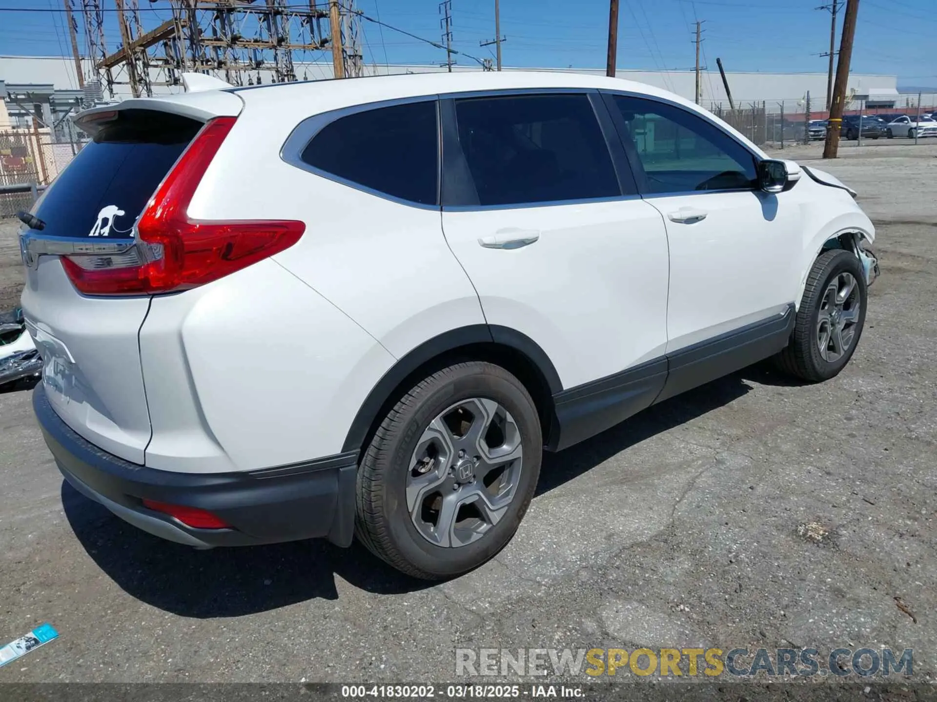 4 Фотография поврежденного автомобиля 5J6RW1H59KA012571 HONDA CR-V 2019