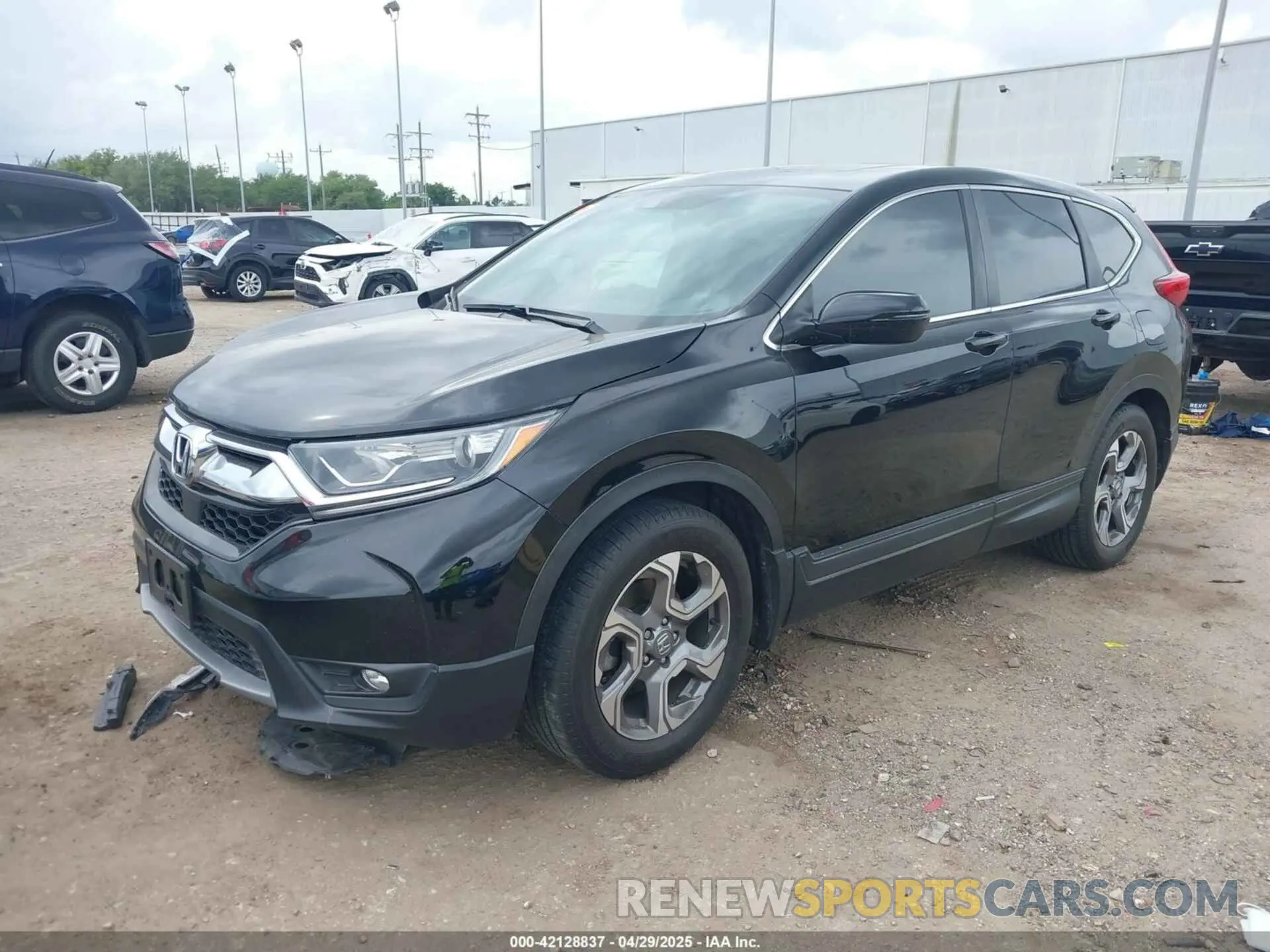 2 Фотография поврежденного автомобиля 5J6RW1H80KA036459 HONDA CR-V 2019