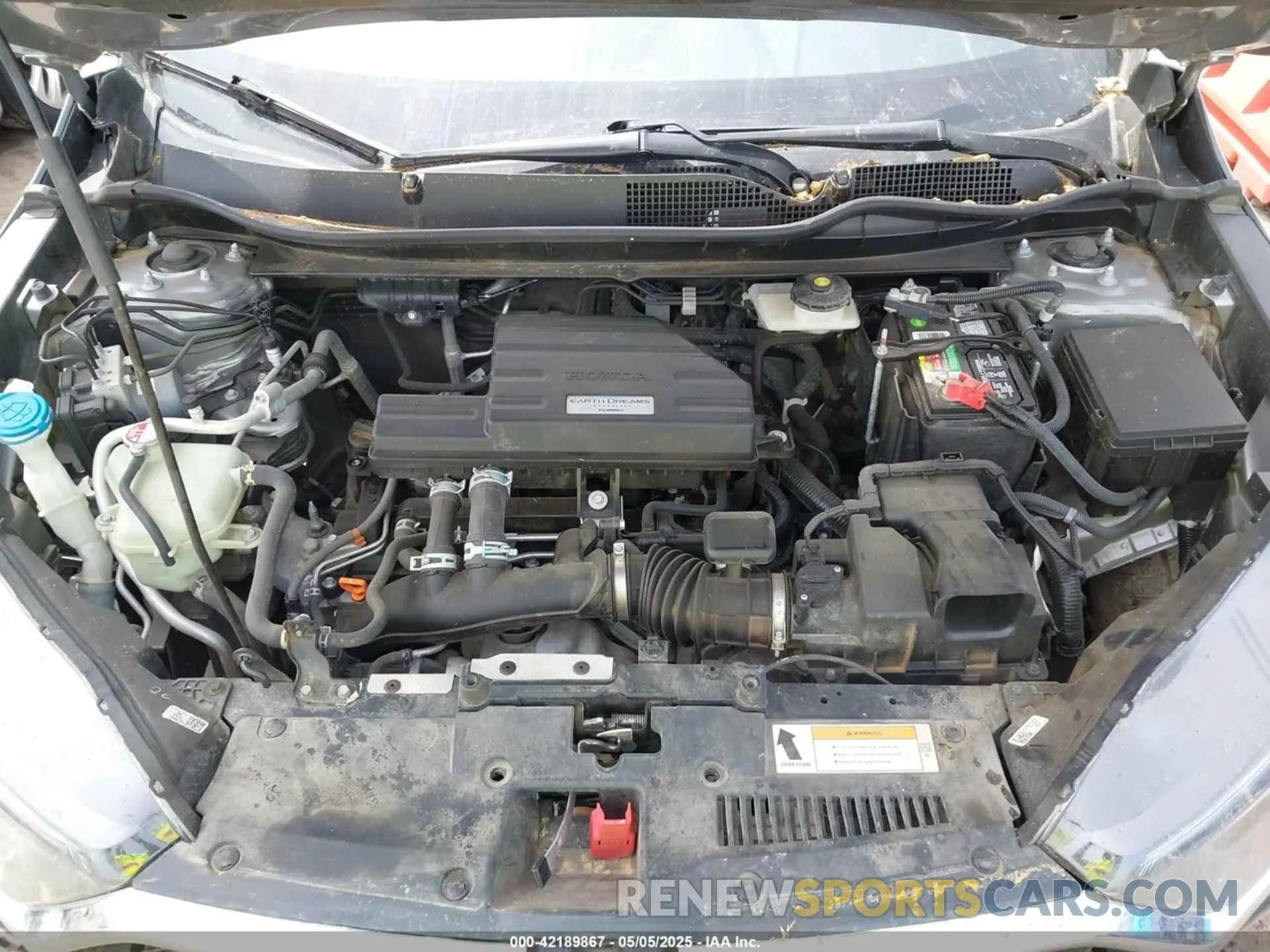 10 Фотография поврежденного автомобиля 5J6RW1H84KA017039 HONDA CR-V 2019