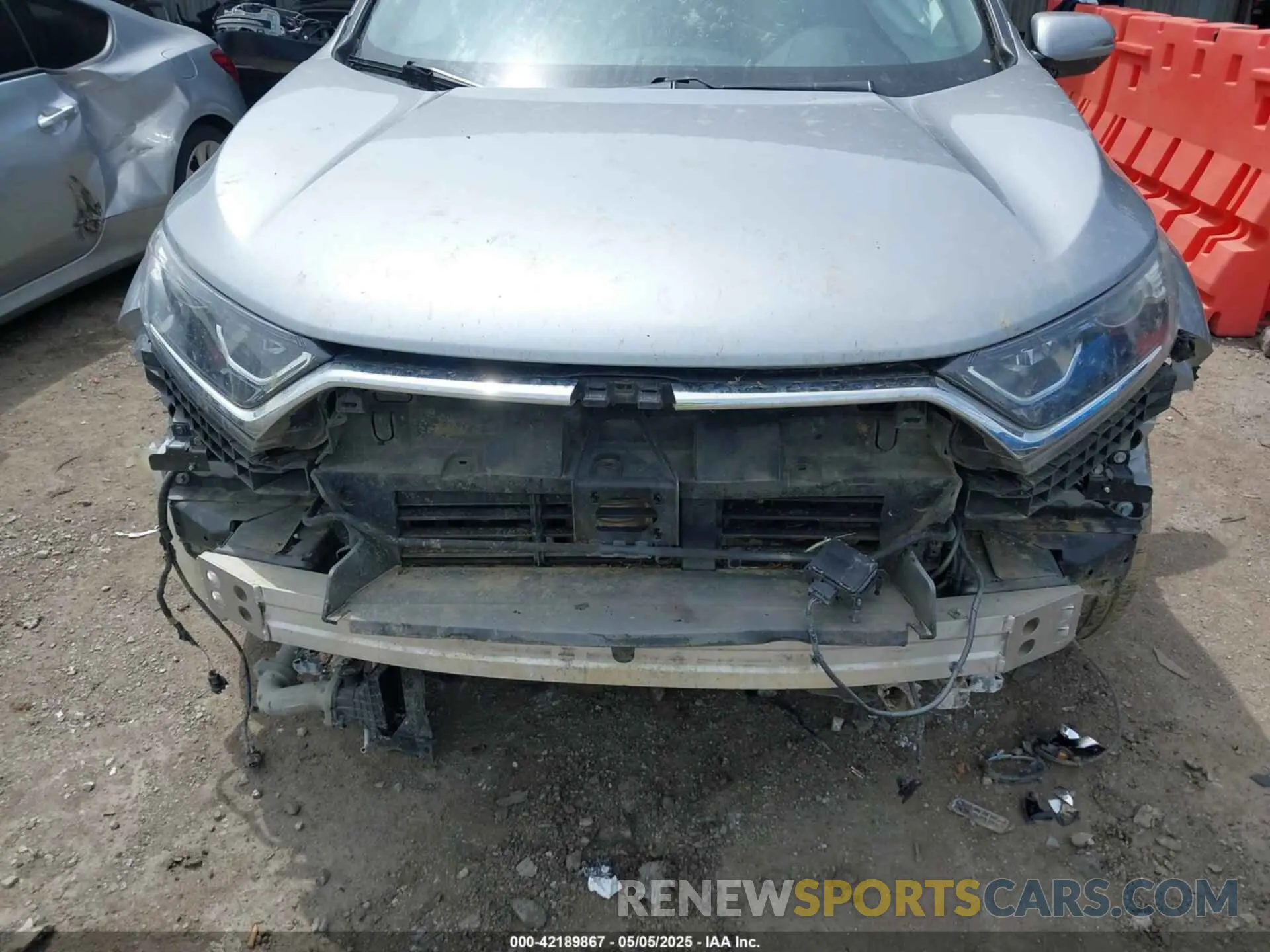 13 Фотография поврежденного автомобиля 5J6RW1H84KA017039 HONDA CR-V 2019