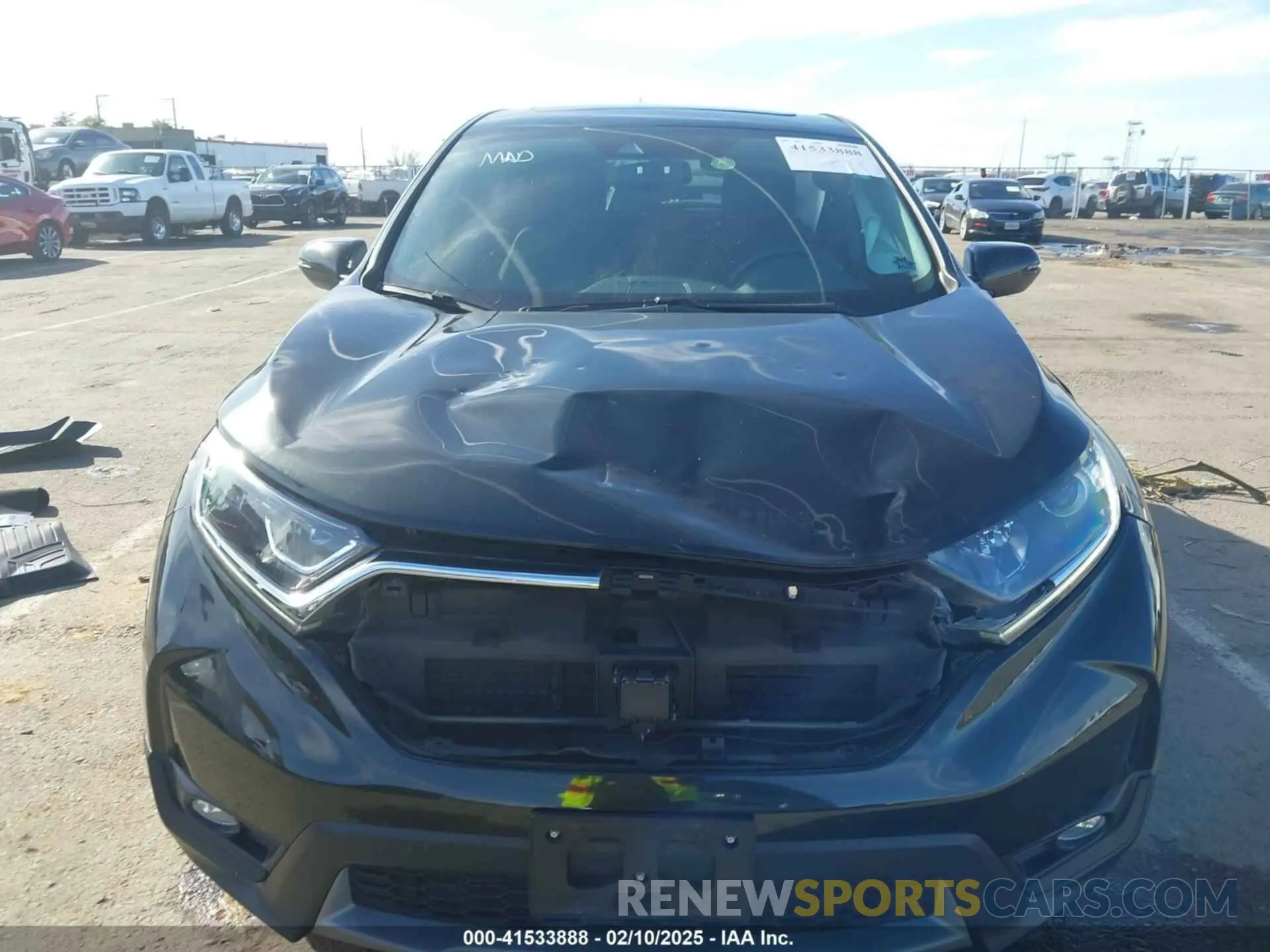 6 Photograph of a damaged car 5J6RW1H84KL005347 HONDA CR-V 2019