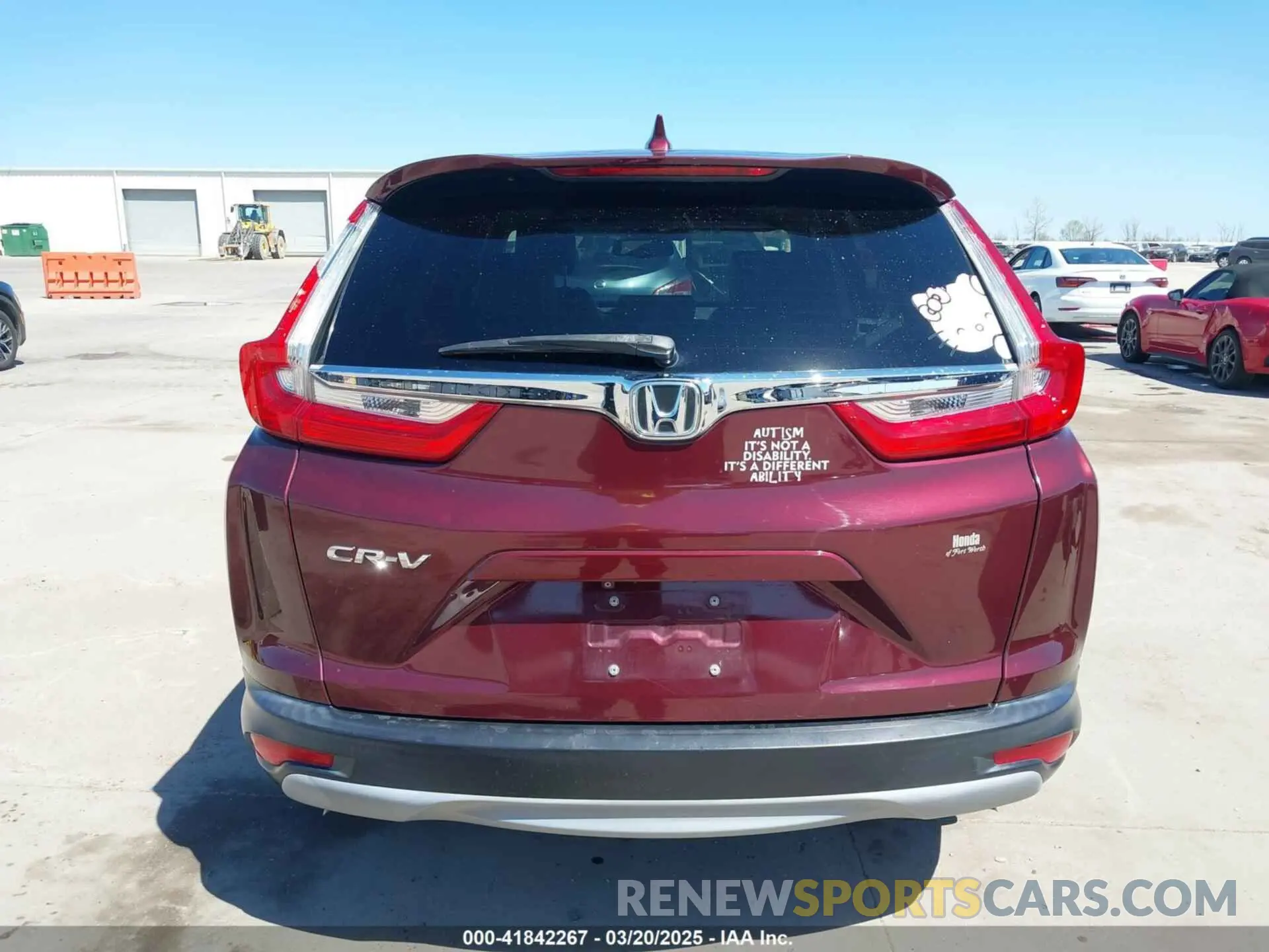 16 Photograph of a damaged car 5J6RW1H85KL002165 HONDA CR-V 2019