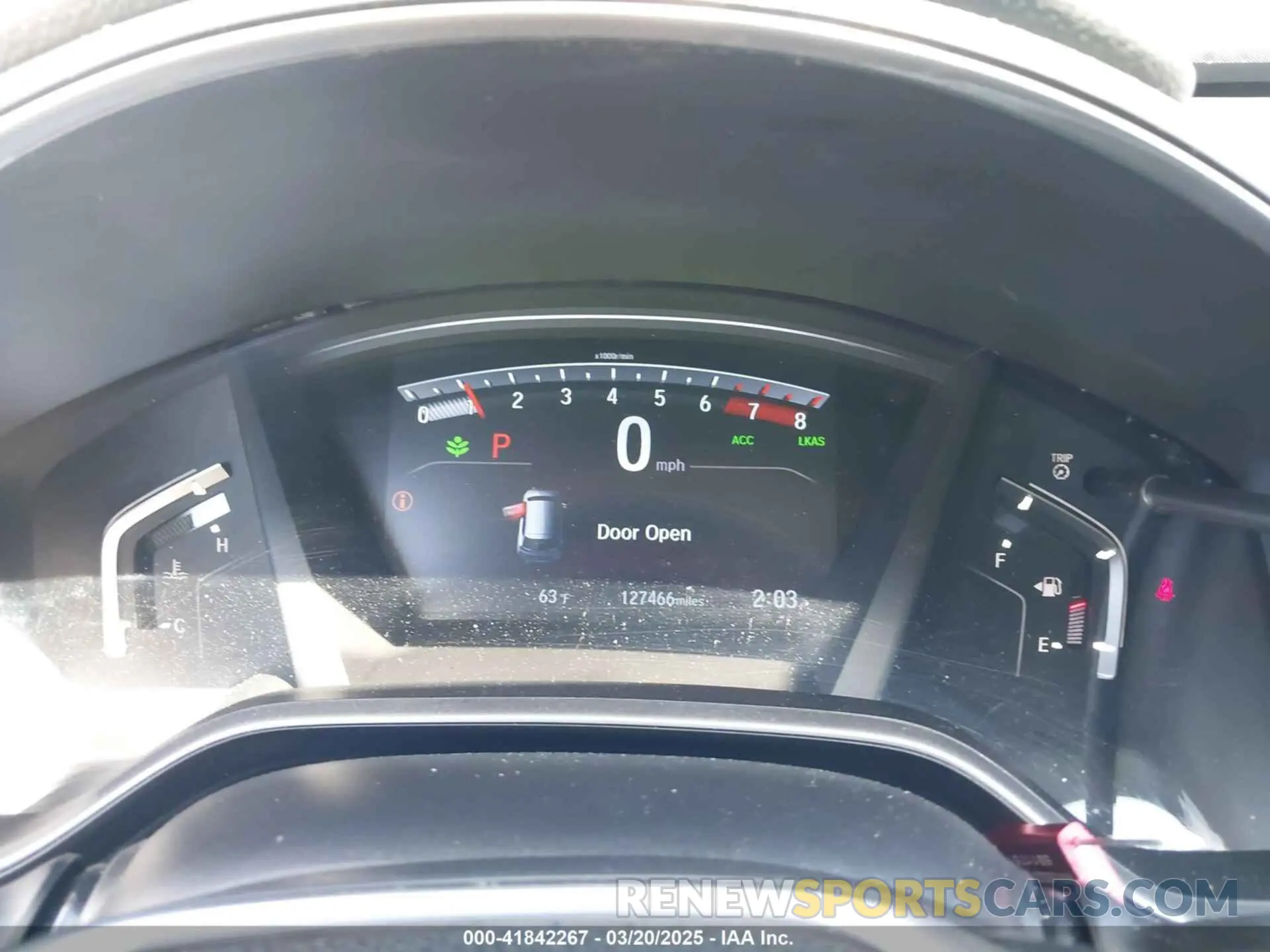 7 Photograph of a damaged car 5J6RW1H85KL002165 HONDA CR-V 2019