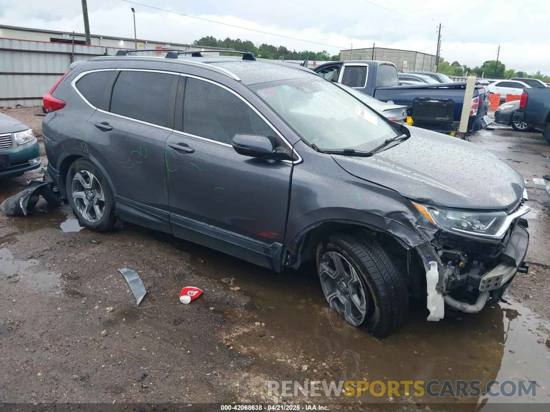 1 Фотография поврежденного автомобиля 5J6RW1H87KA027189 HONDA CR-V 2019